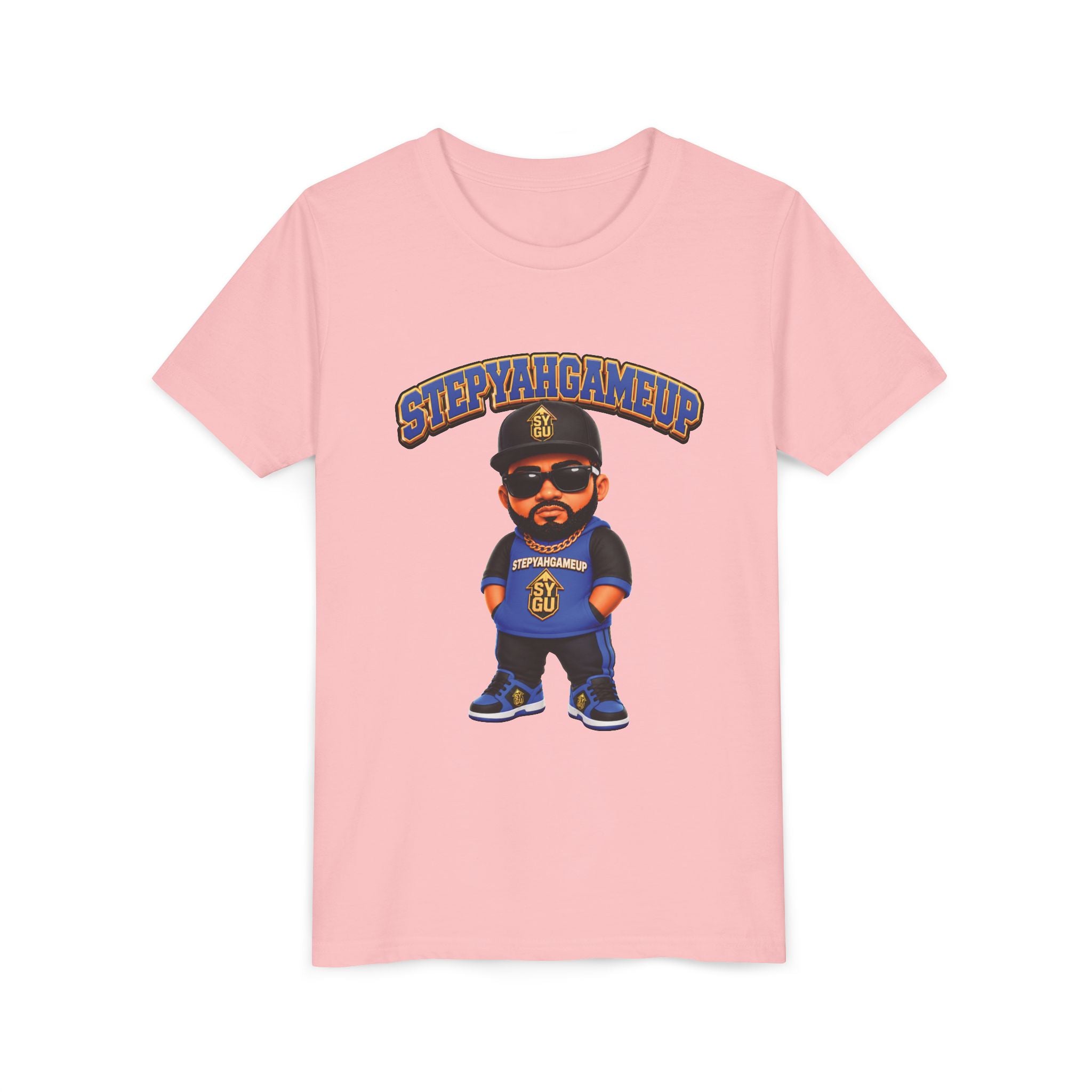 StepYahGameUp — Stumble Step | Hands In Pockets | Youth Tee