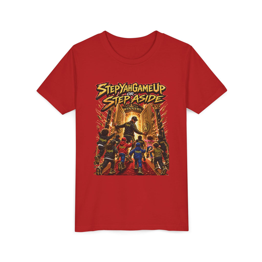 StepYahGameUp or Step Aside — Youth Tee
