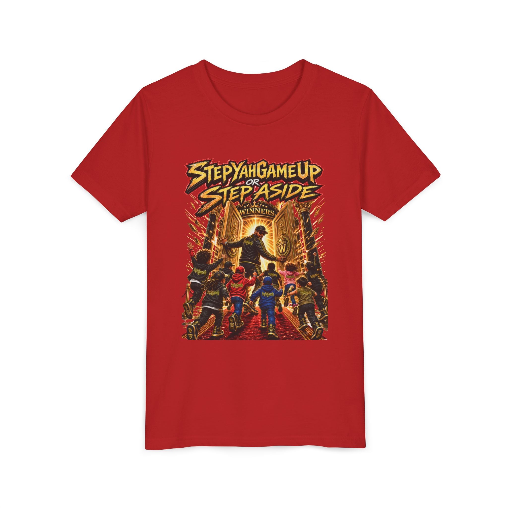 StepYahGameUp or Step Aside — Youth Tee