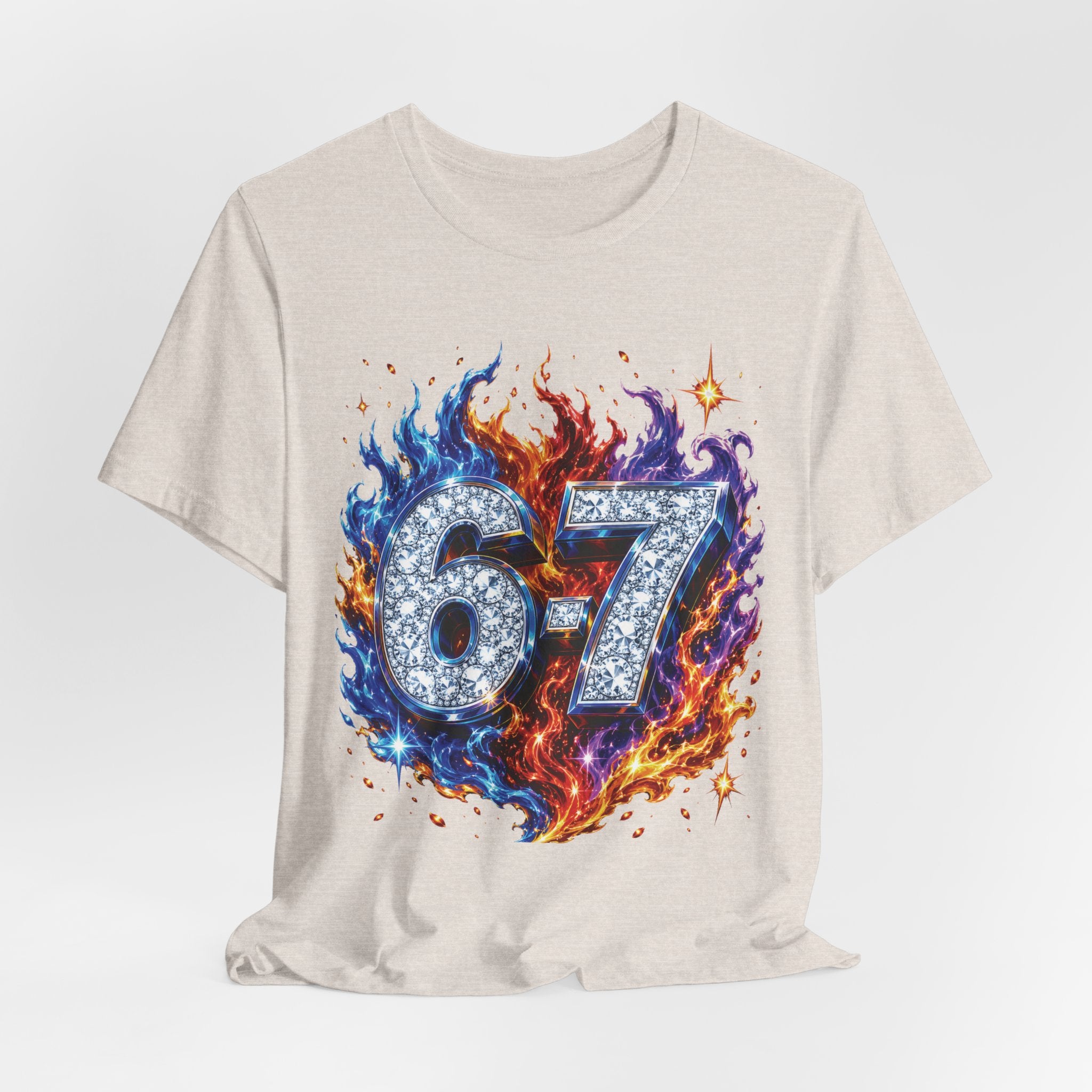 6-7 Unisex Tee — Flame Edition