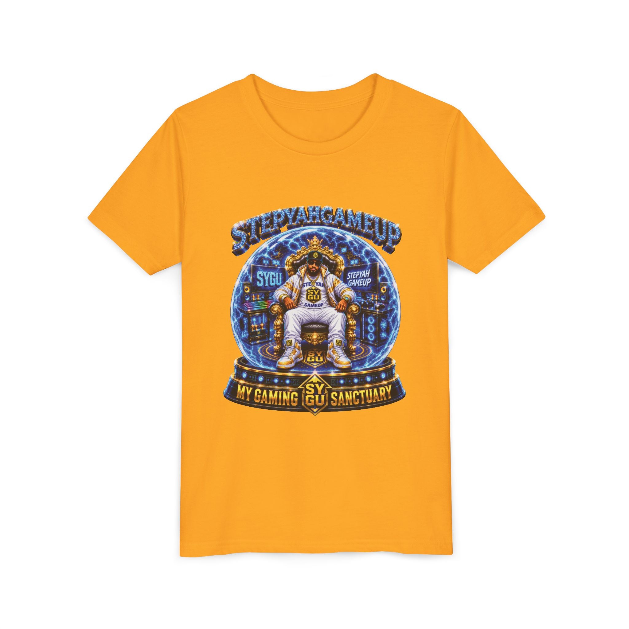 StepYahGameUp — My Gaming Sanctuary | Unisex Youth Tee