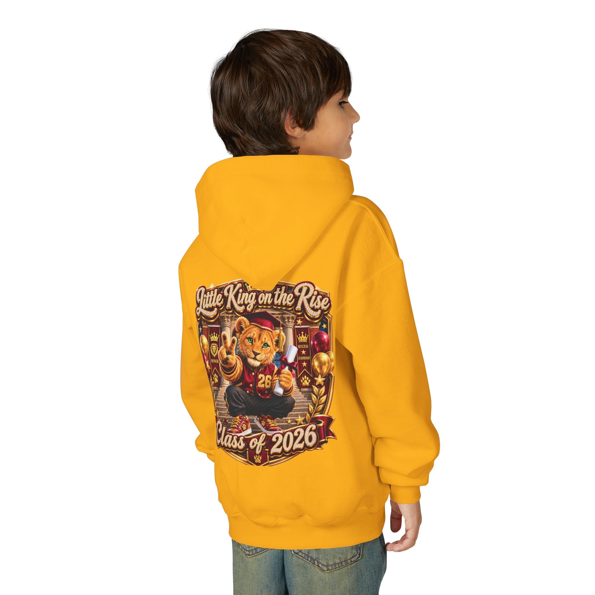 Little King Miko Unisex   Youth Hoodie — Little King on the Rise