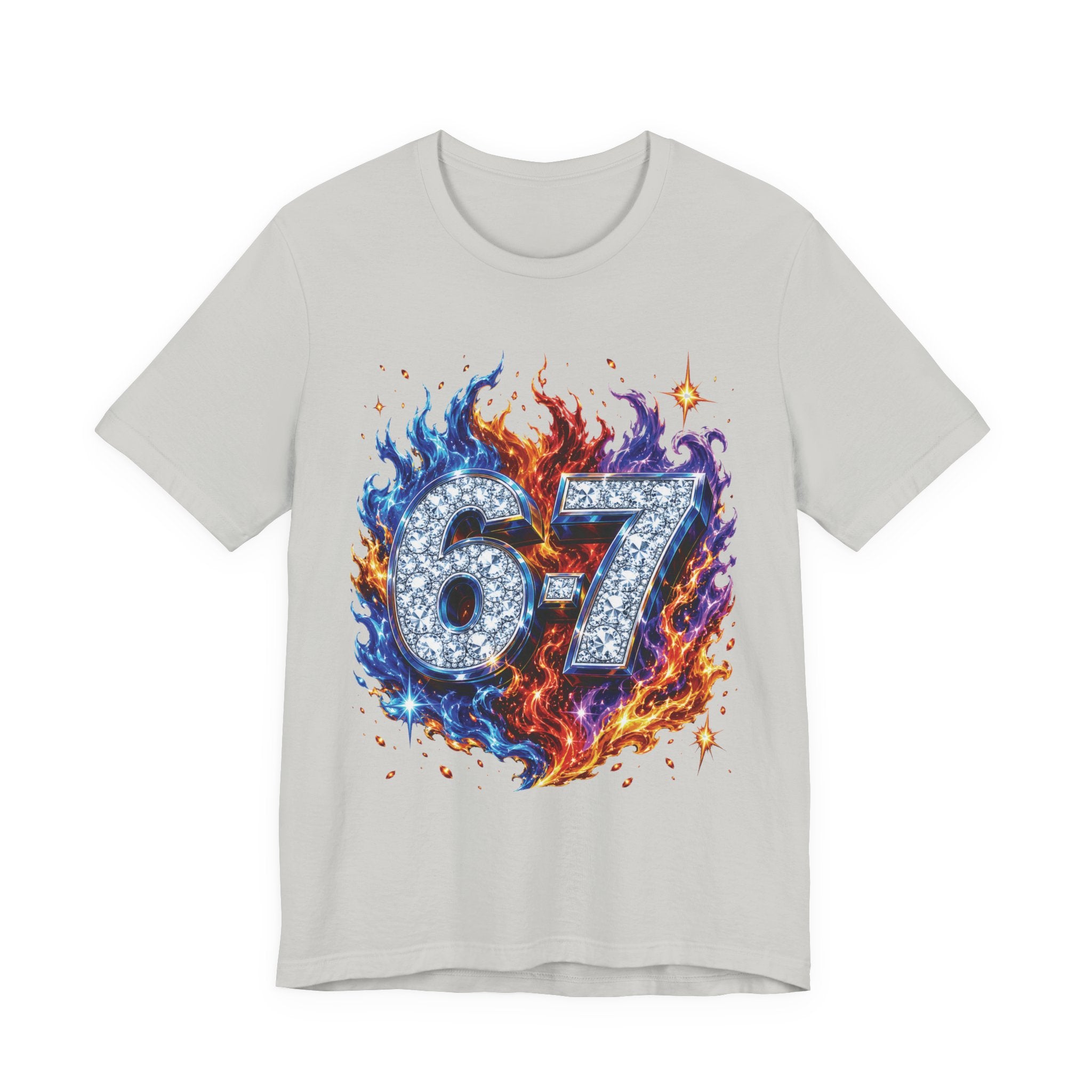 6-7 Unisex Tee — Flame Edition