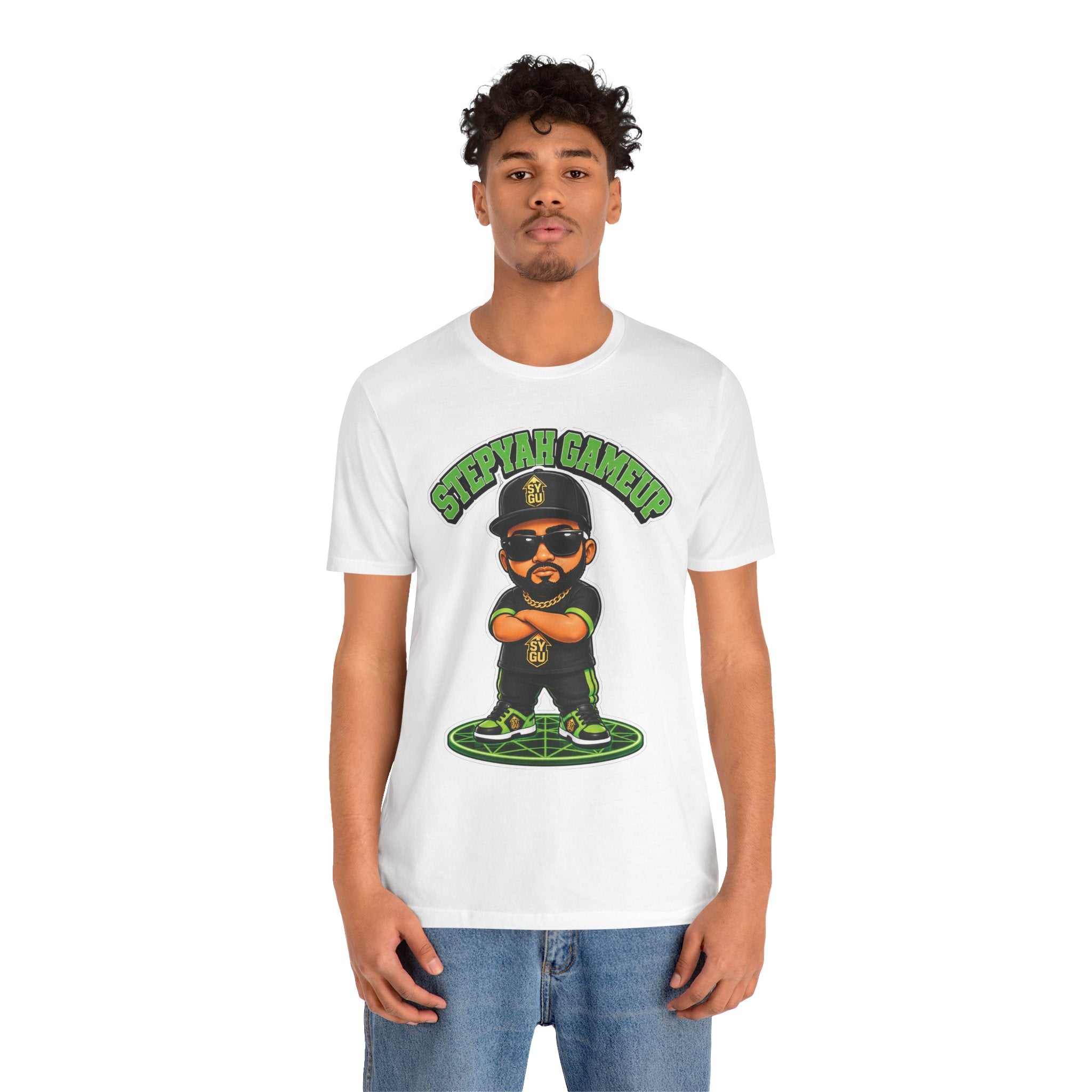 StepYahGameUp — Stumble Step Green Edition | Unisex Tee
