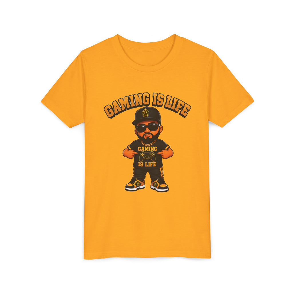 StepYahGameUp — Gaming Is Life | Youth Tee