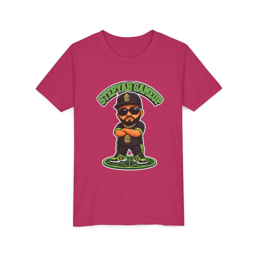 StepYahGameUp — Stumble Step Green Edition | Youth Tee