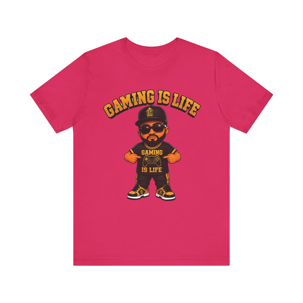 StepYahGameUp — Gaming Is Life | Unisex Tee