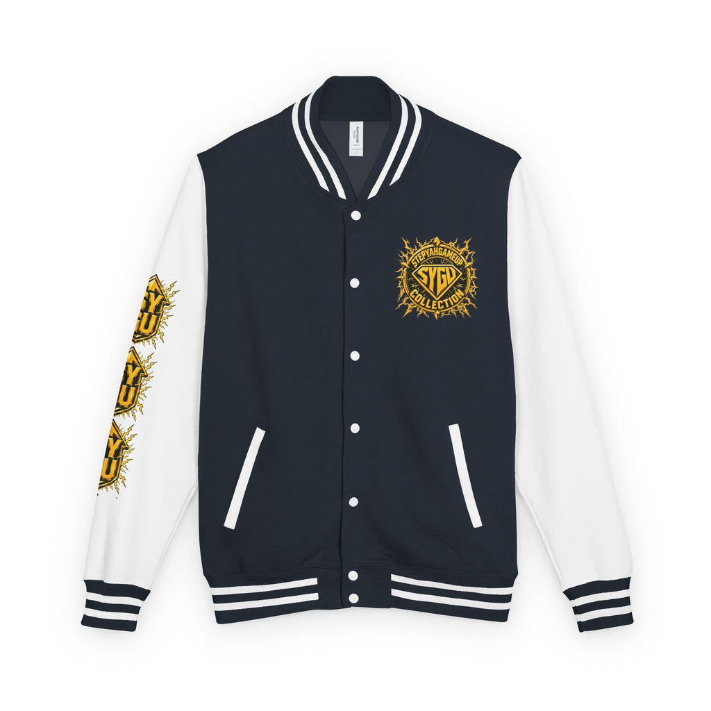 StepYahGameUp — Game On!!!! | Unisex Letterman Jacket