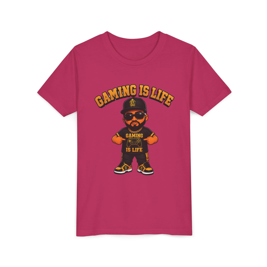 StepYahGameUp — Gaming Is Life | Youth Tee