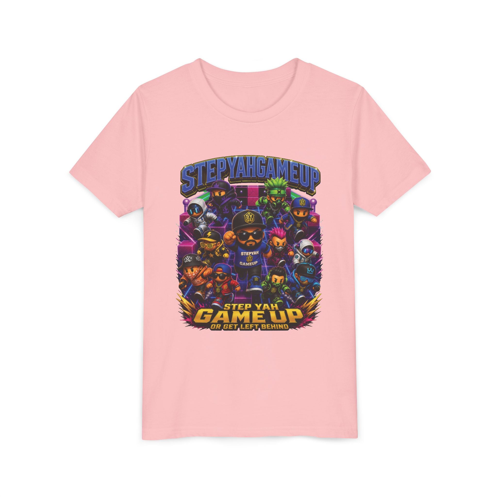 StepYahGameUp — Step Yah Game Up Or Get Left Behind | Unisex Youth Tee