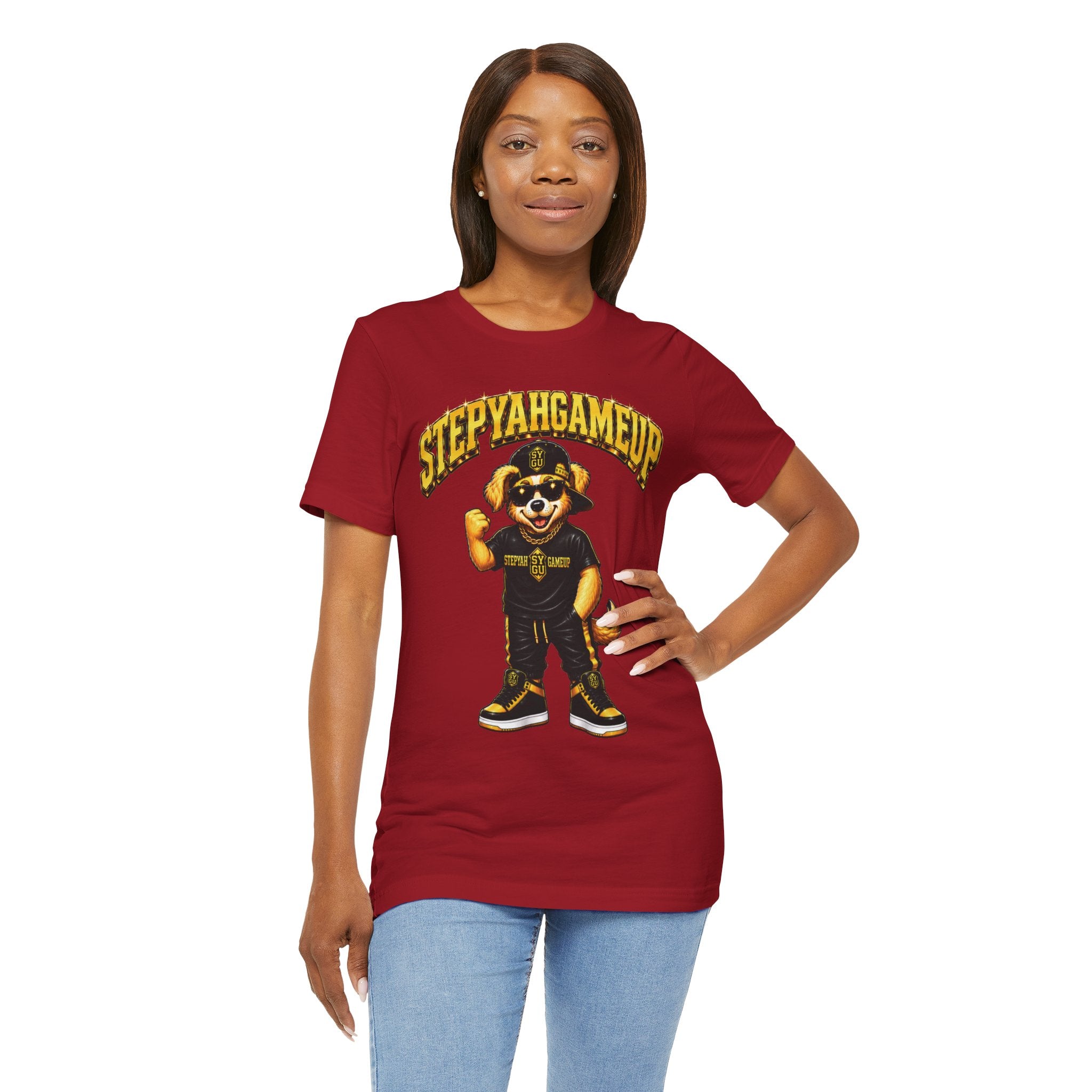 StepYahGameUp — SYGU Dog | Gold Edition | Unisex Tee