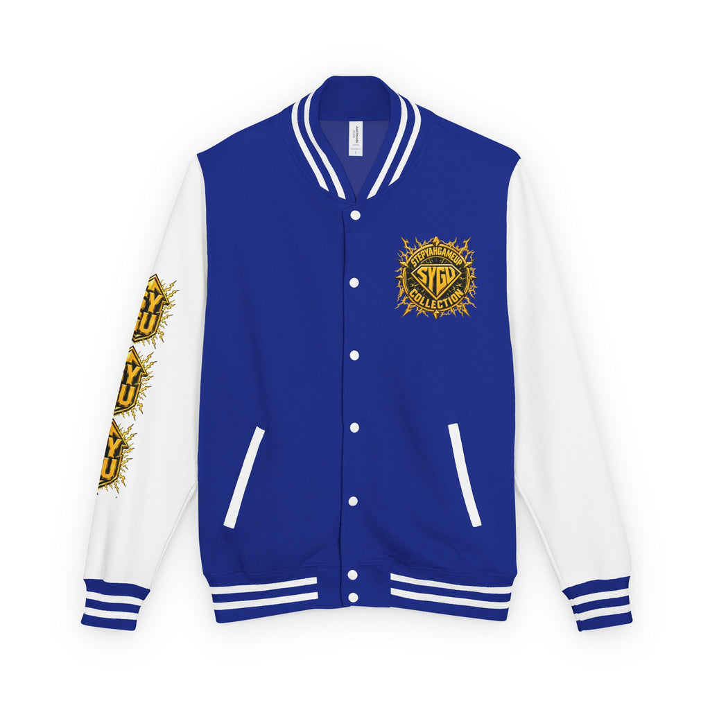 StepYahGameUp — Game On!!!! | Unisex Letterman Jacket