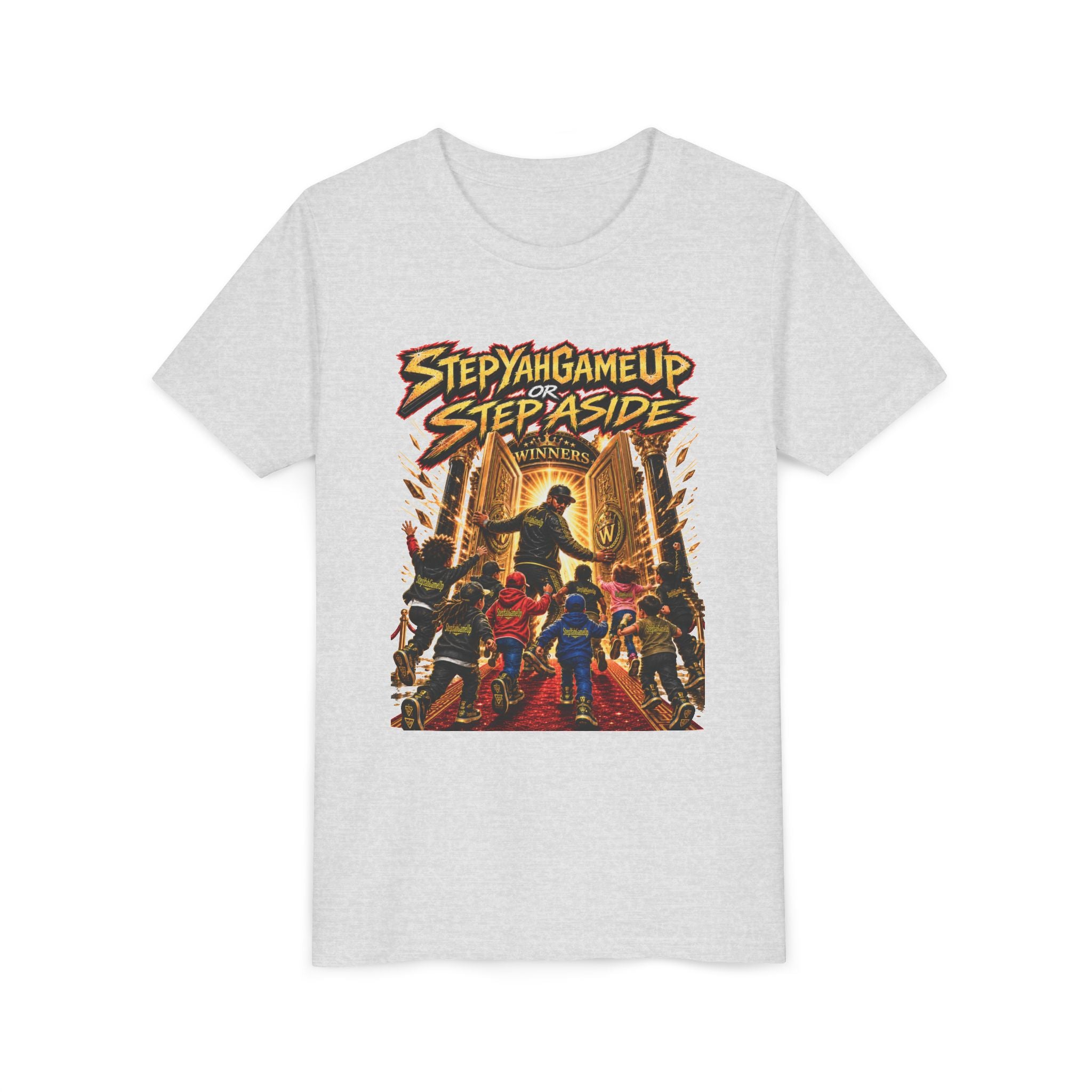StepYahGameUp or Step Aside — Youth Tee