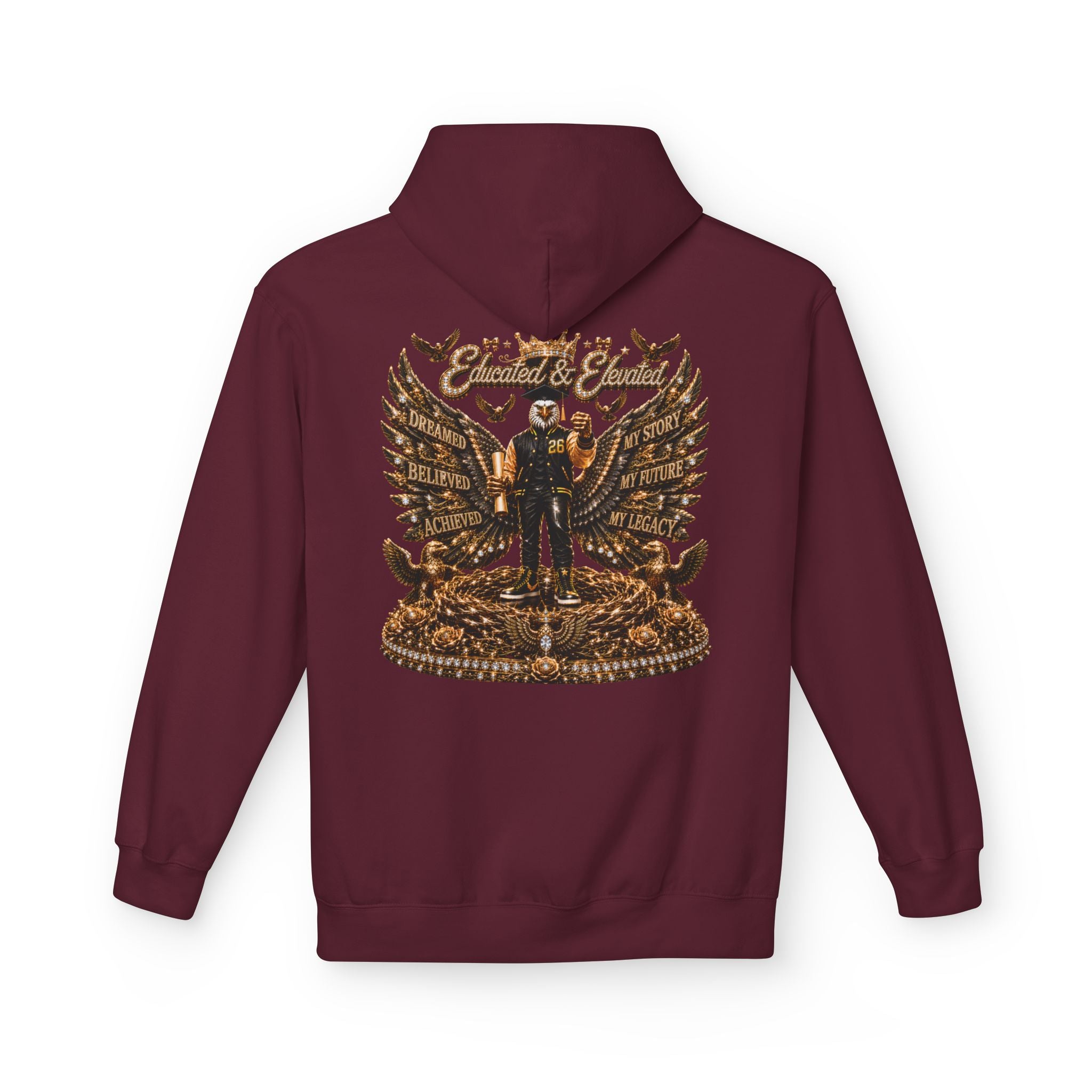The Egor Unisex  Hoodie — Class of 2026 | Educated & Elevated