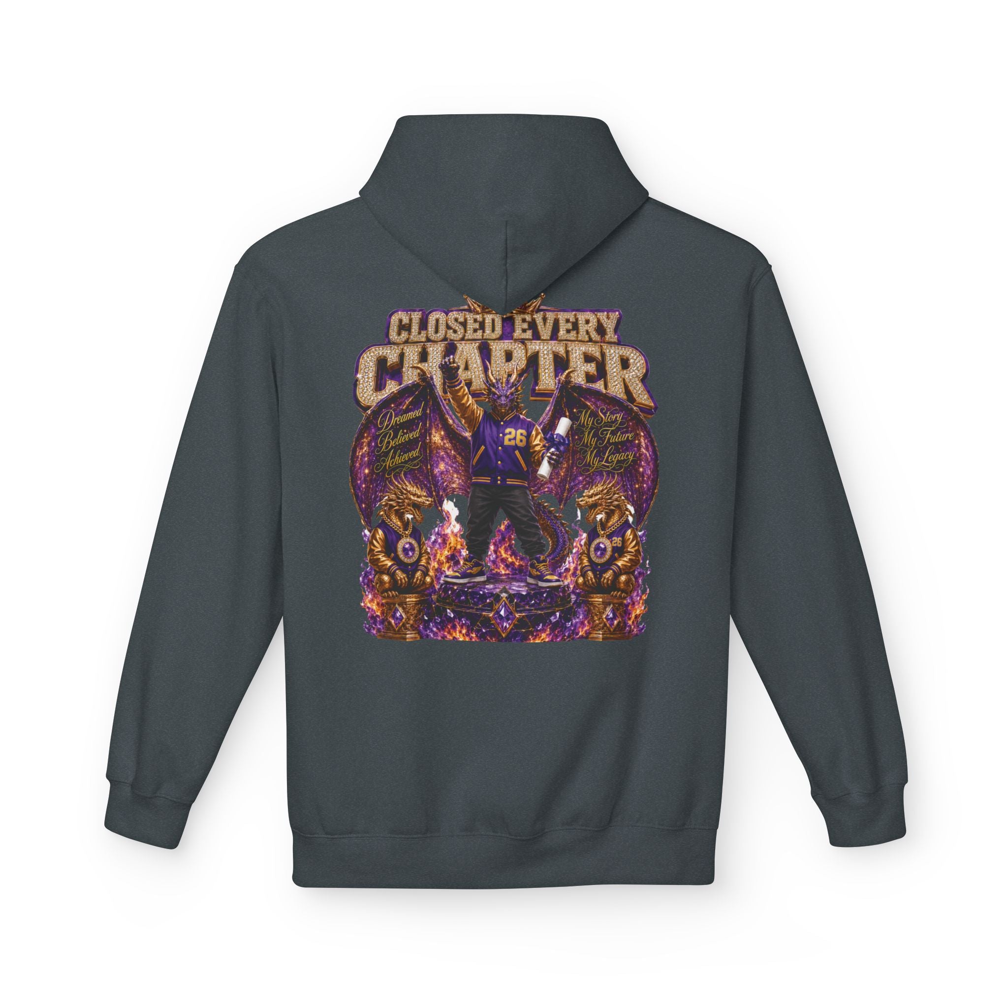 The Drake Unisex Hoodie — Closed Every Chapter