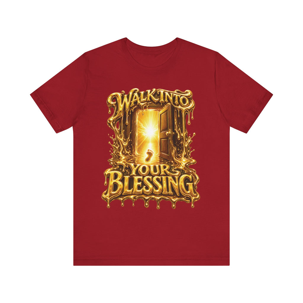Walk By Faith ✝️ — Walk Into Your Blessing | Unisex Tee