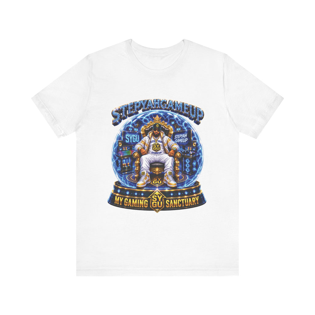StepYahGameUp — My Gaming Sanctuary | Unisex Tee