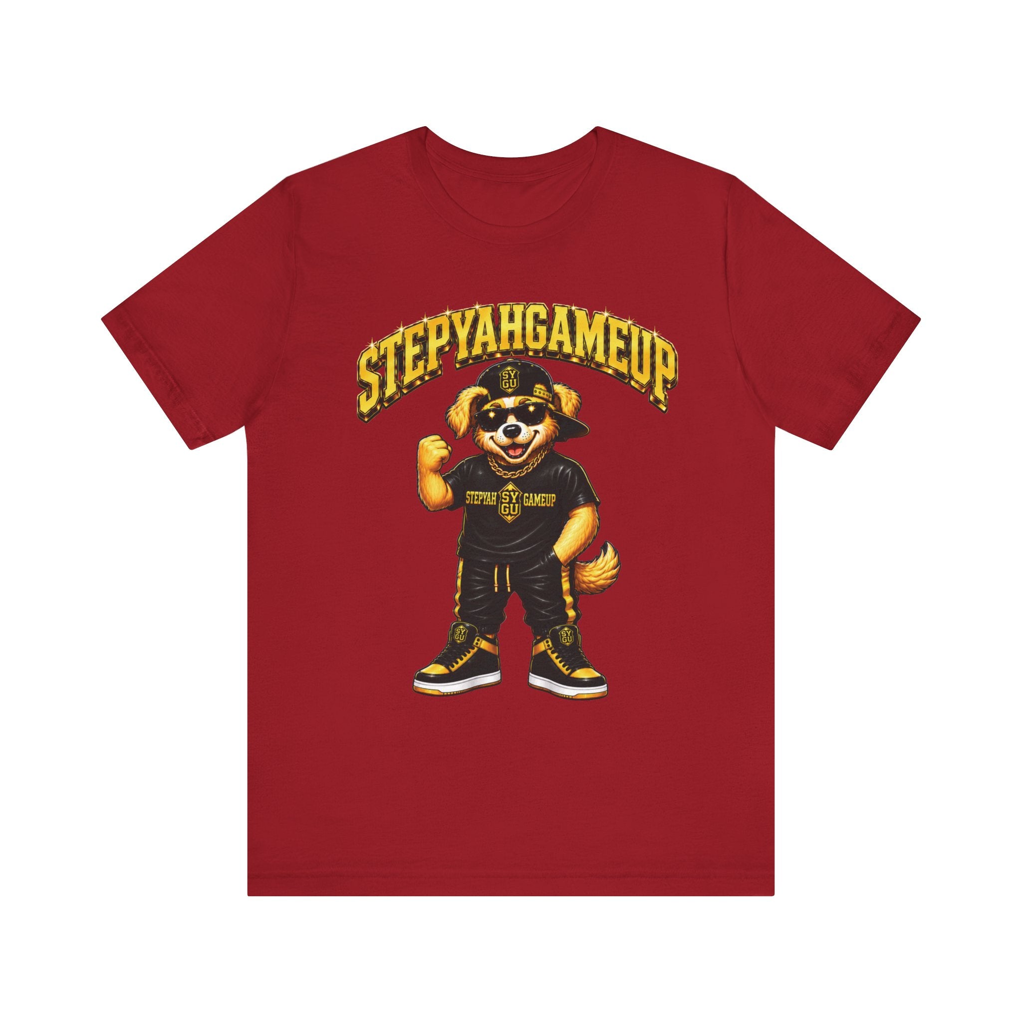 StepYahGameUp — SYGU Dog | Gold Edition | Unisex Tee