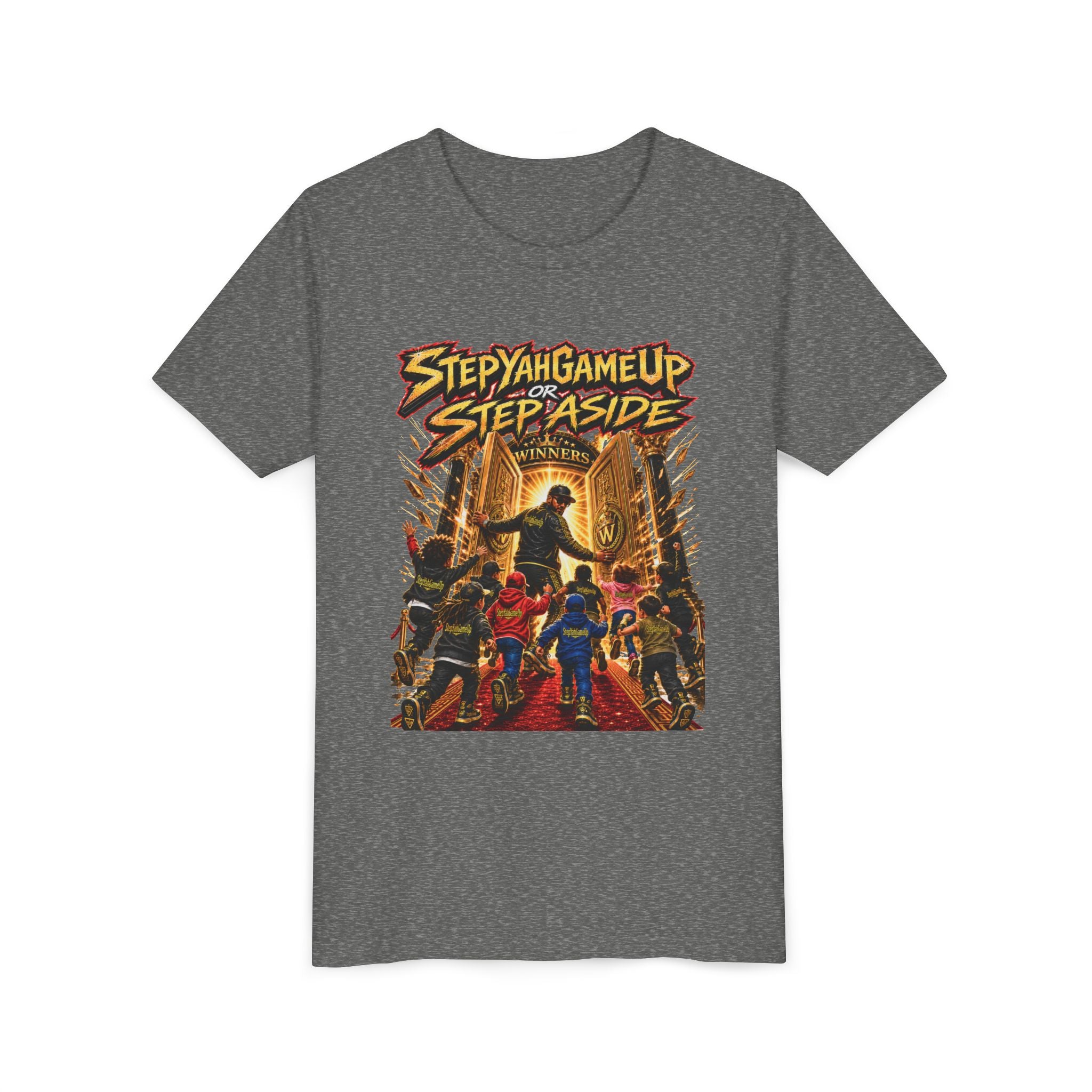 StepYahGameUp or Step Aside — Youth Tee