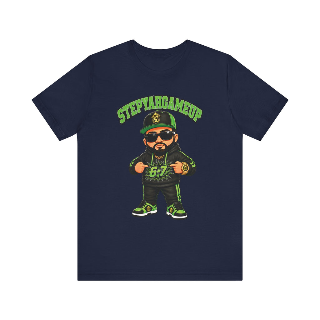StepYahGameUp — Stumble Step 6-7 | Green Edition | Unisex Tee