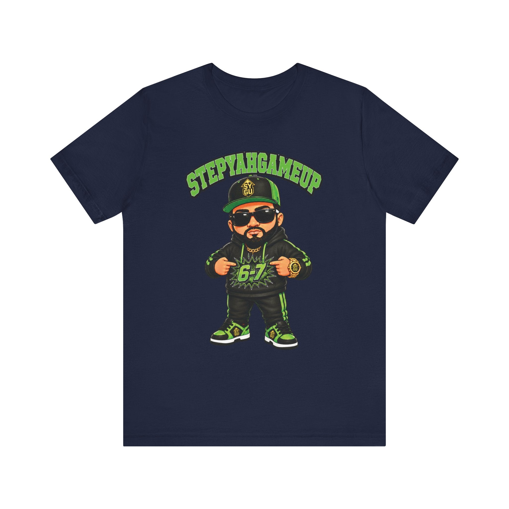 StepYahGameUp — Stumble Step 6-7 | Green Edition | Unisex Tee