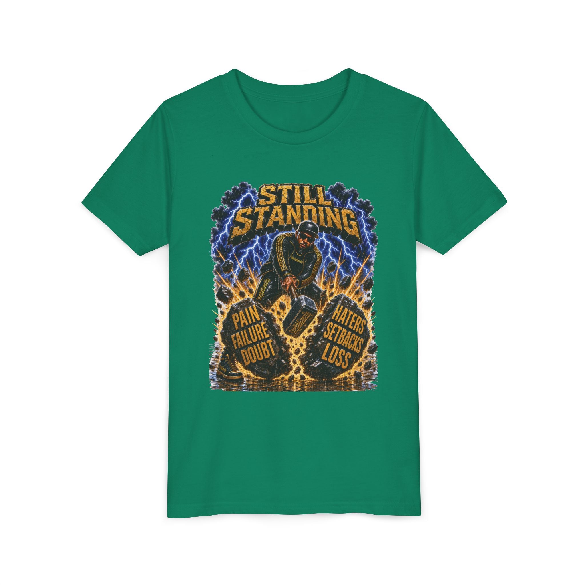 StepYahGameUp — Still Standing | Youth Tee