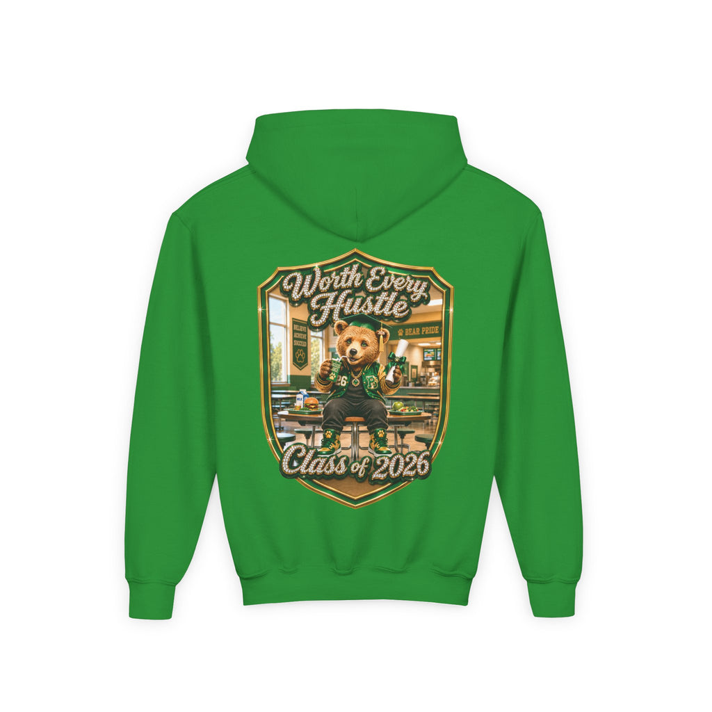 Little Barrett Youth Hoodie — Worth Every Hustle