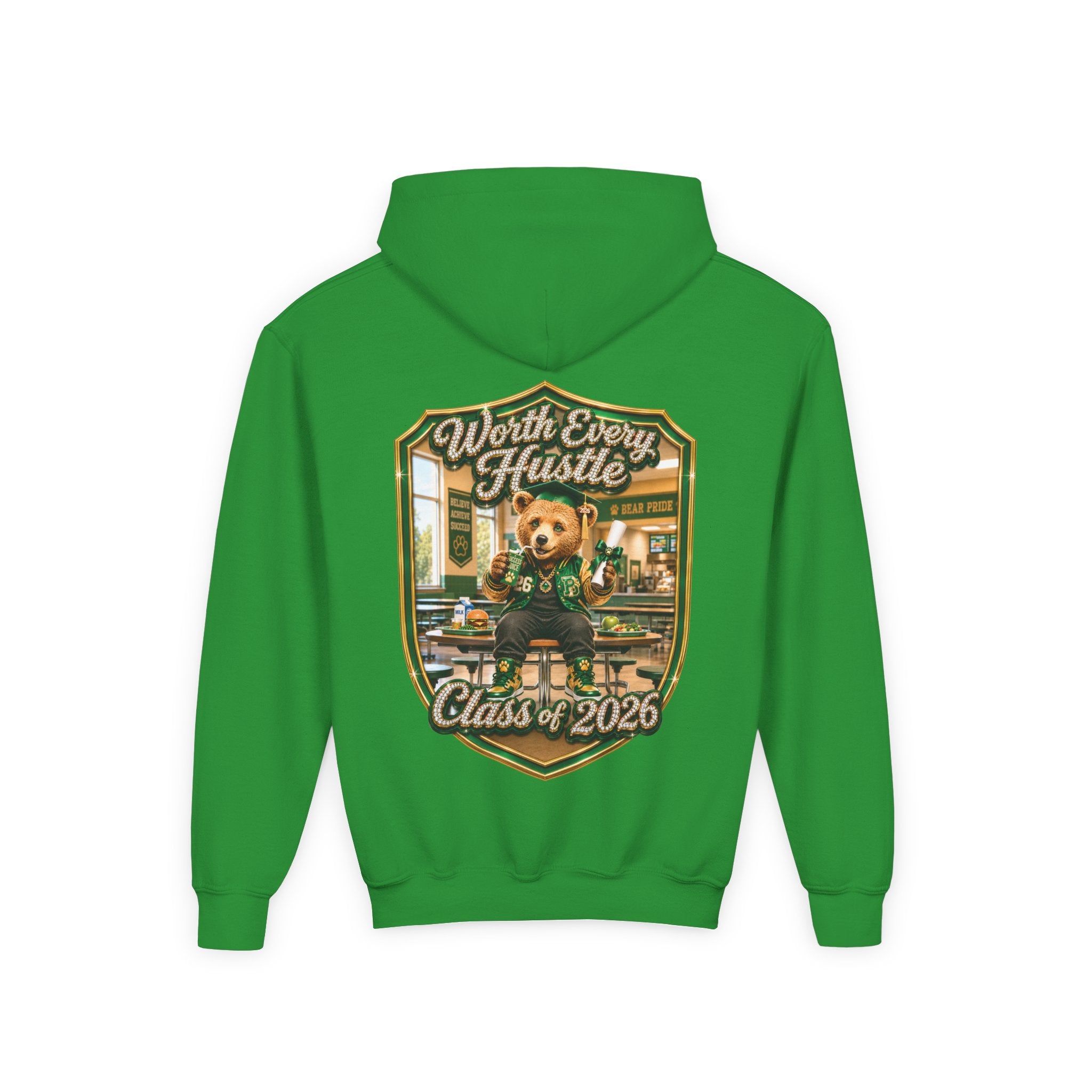 Little Barrett Youth Hoodie — Worth Every Hustle