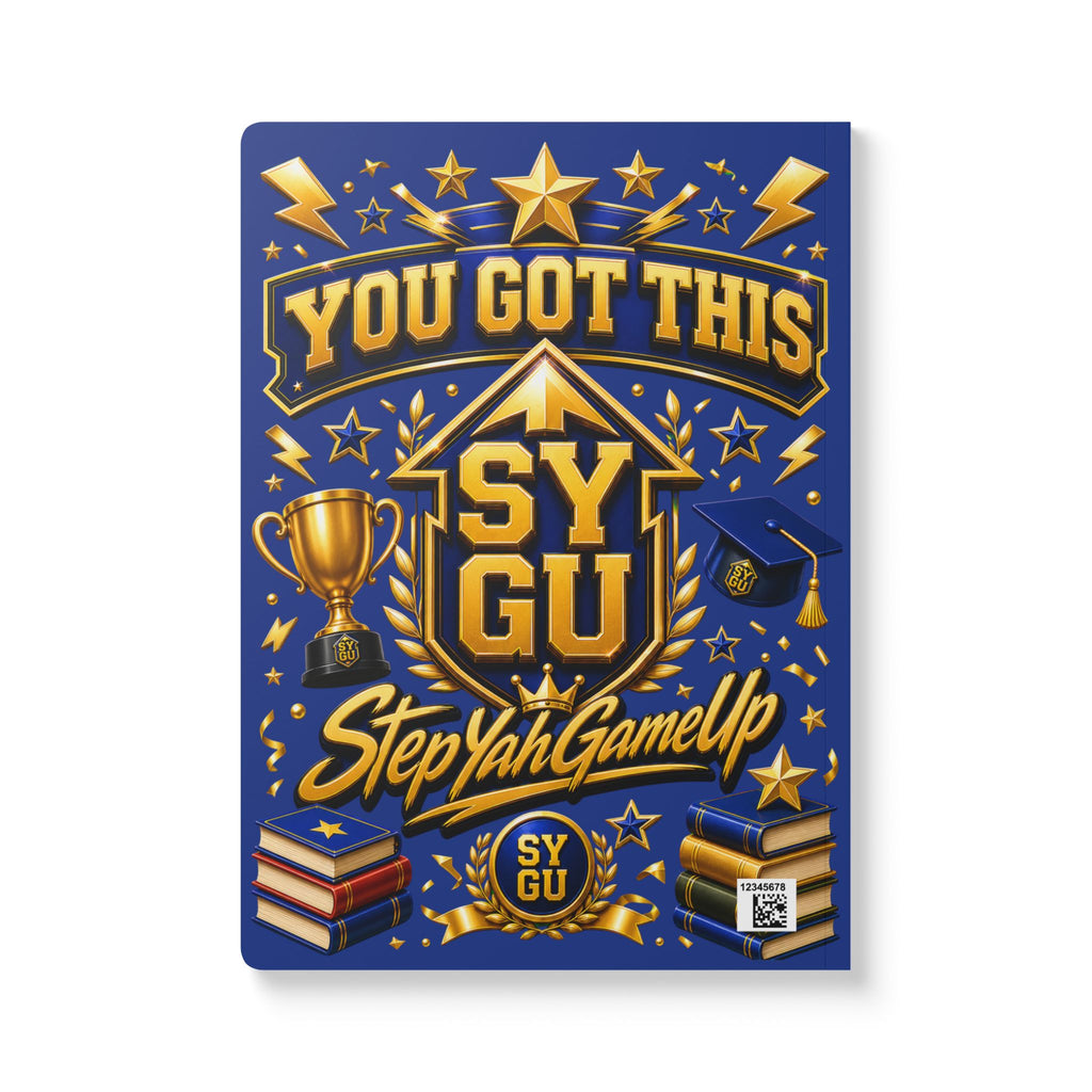 StepYahGameUp — You Got This | Softcover Story Journal