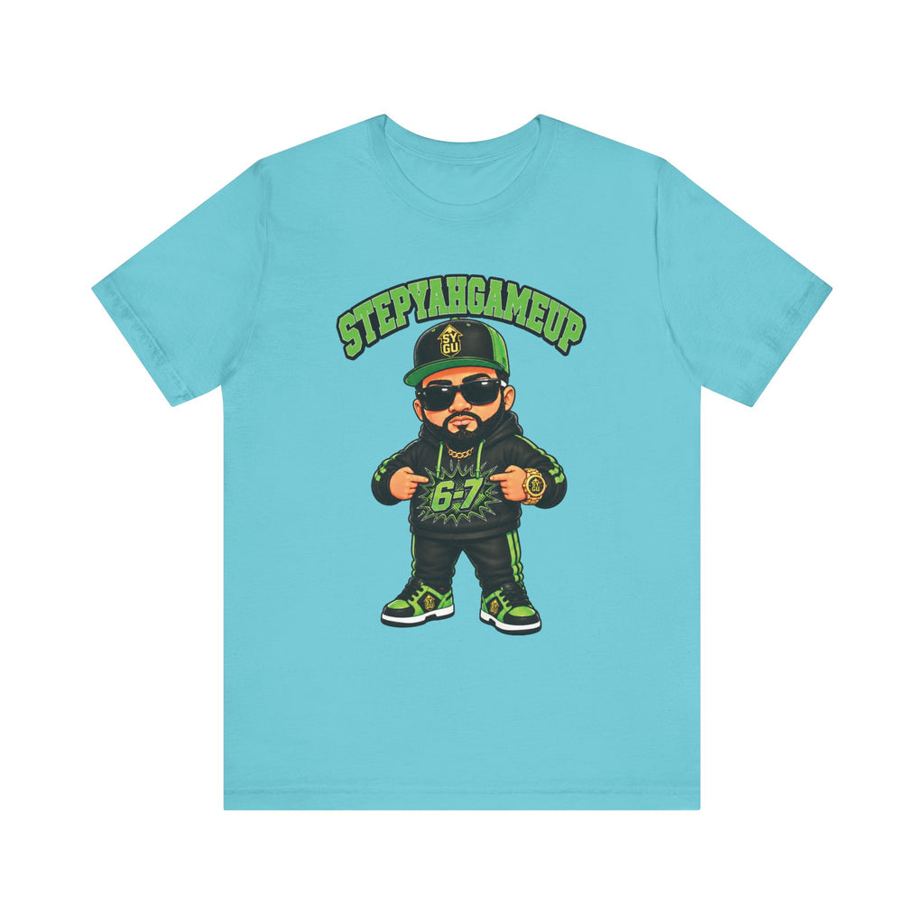 StepYahGameUp — Stumble Step 6-7 | Green Edition | Unisex Tee