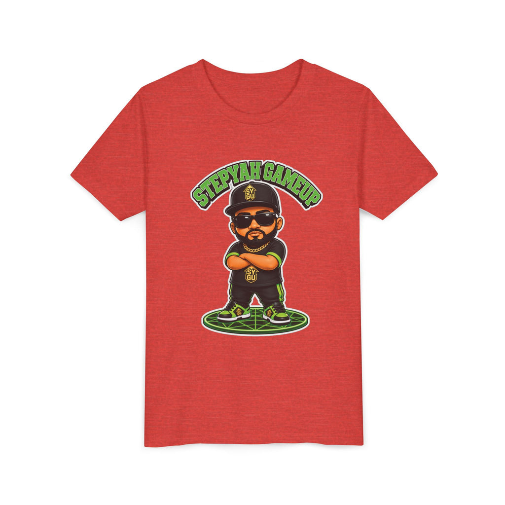 StepYahGameUp — Stumble Step Green Edition | Youth Tee