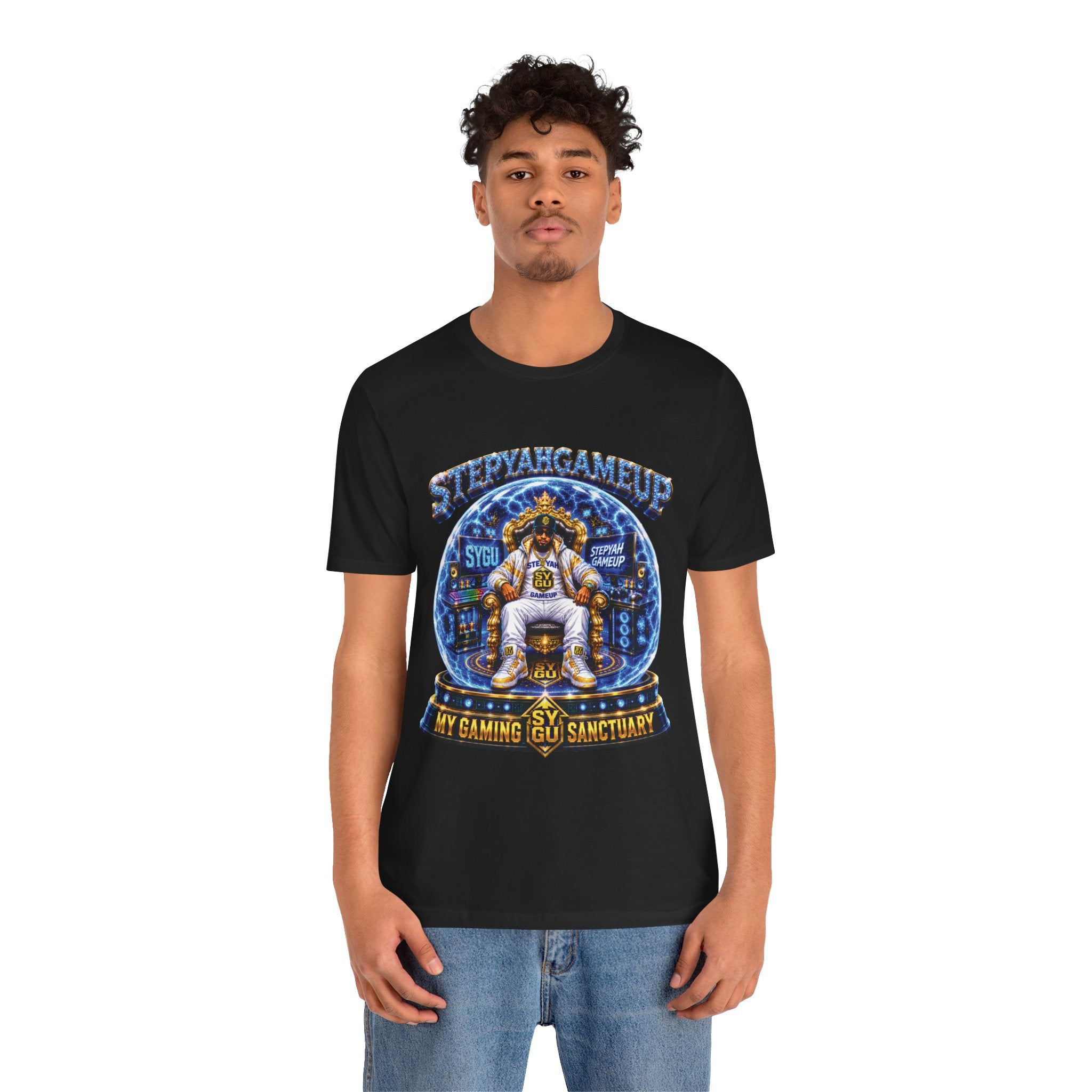 StepYahGameUp — My Gaming Sanctuary | Unisex Tee