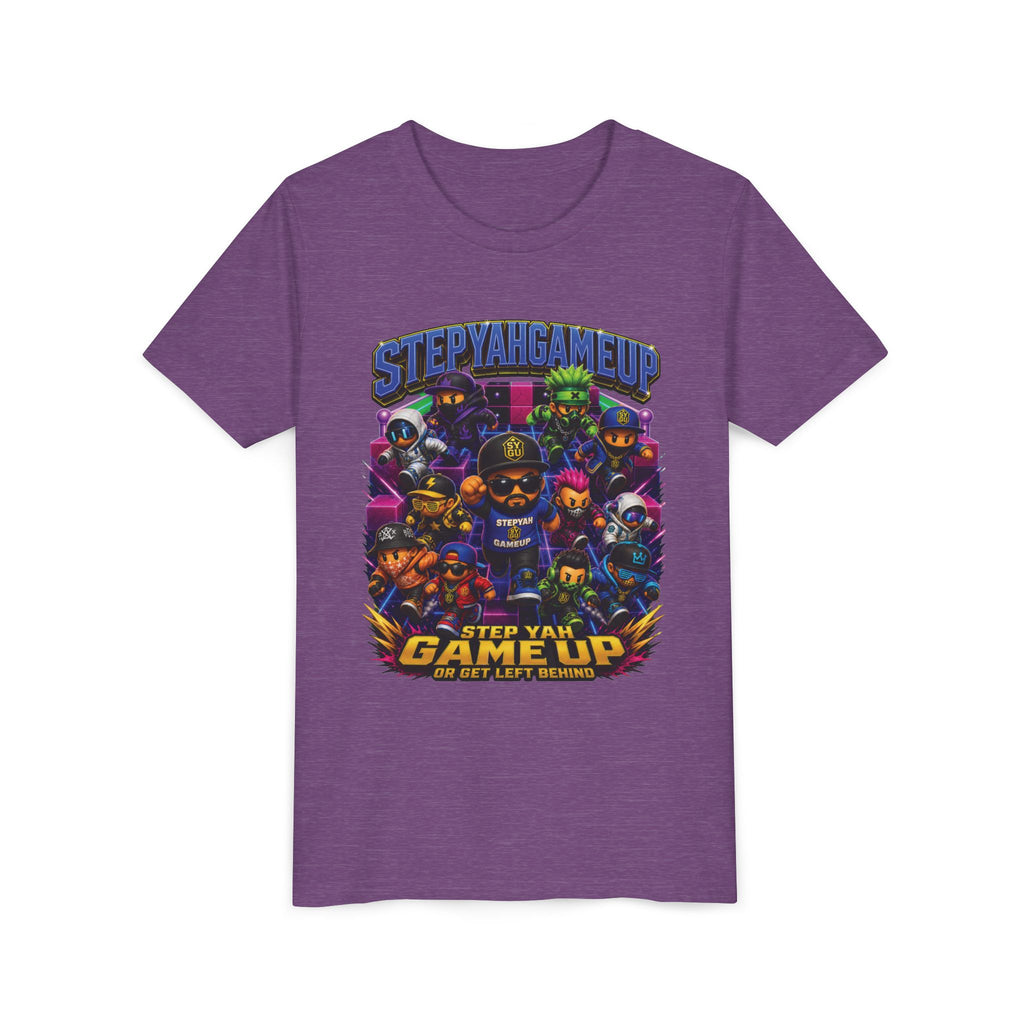 StepYahGameUp — Step Yah Game Up Or Get Left Behind | Unisex Youth Tee