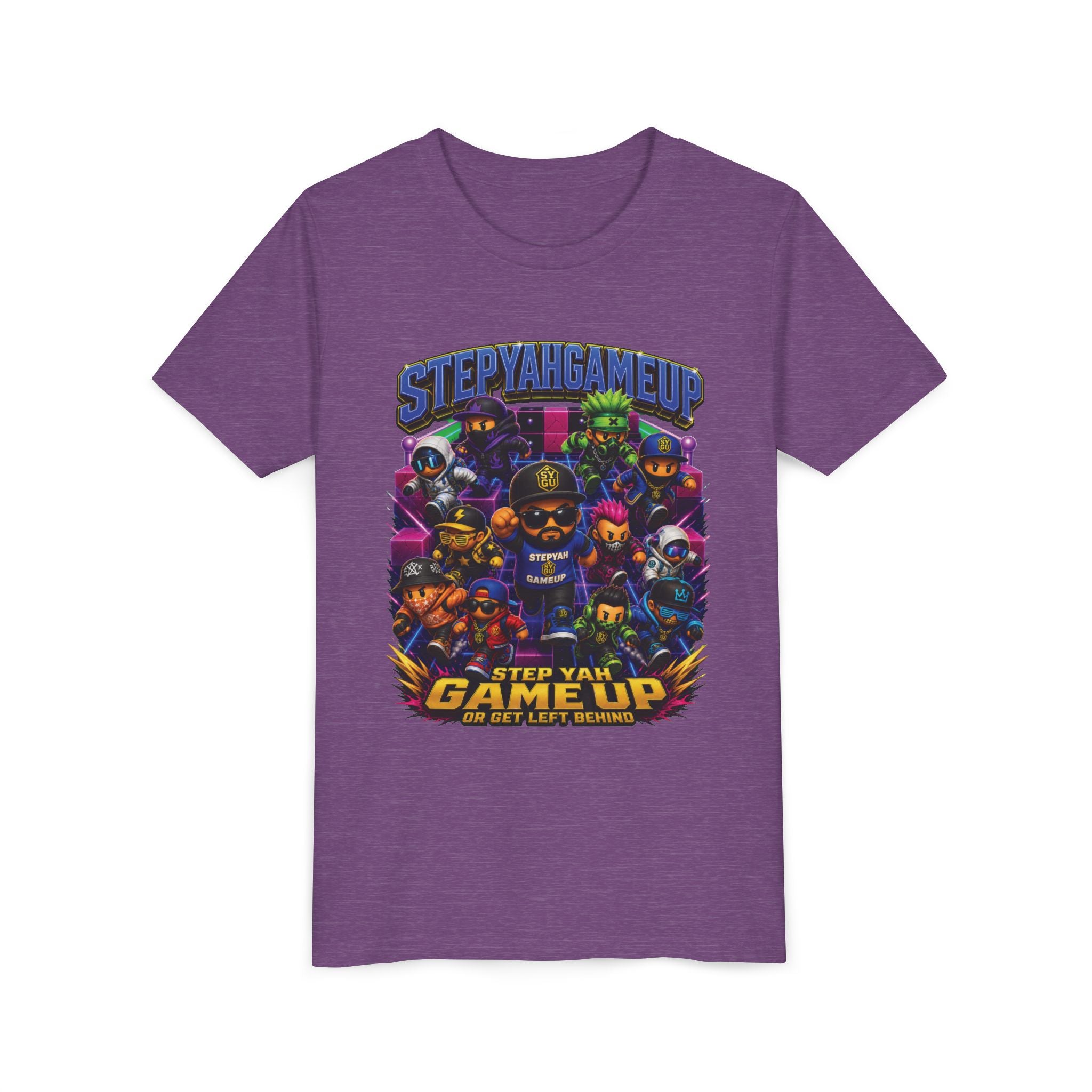 StepYahGameUp — Step Yah Game Up Or Get Left Behind | Unisex Youth Tee