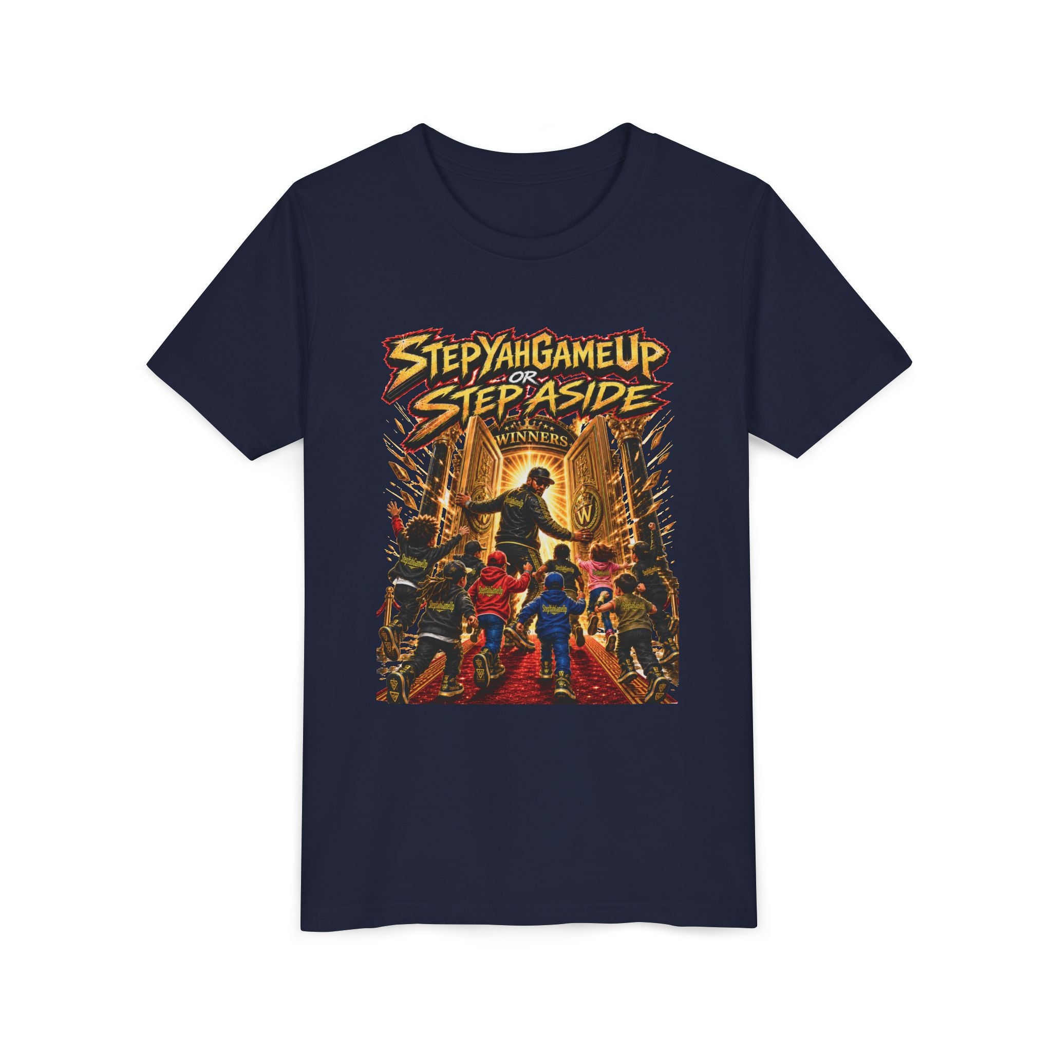 StepYahGameUp or Step Aside — Youth Tee