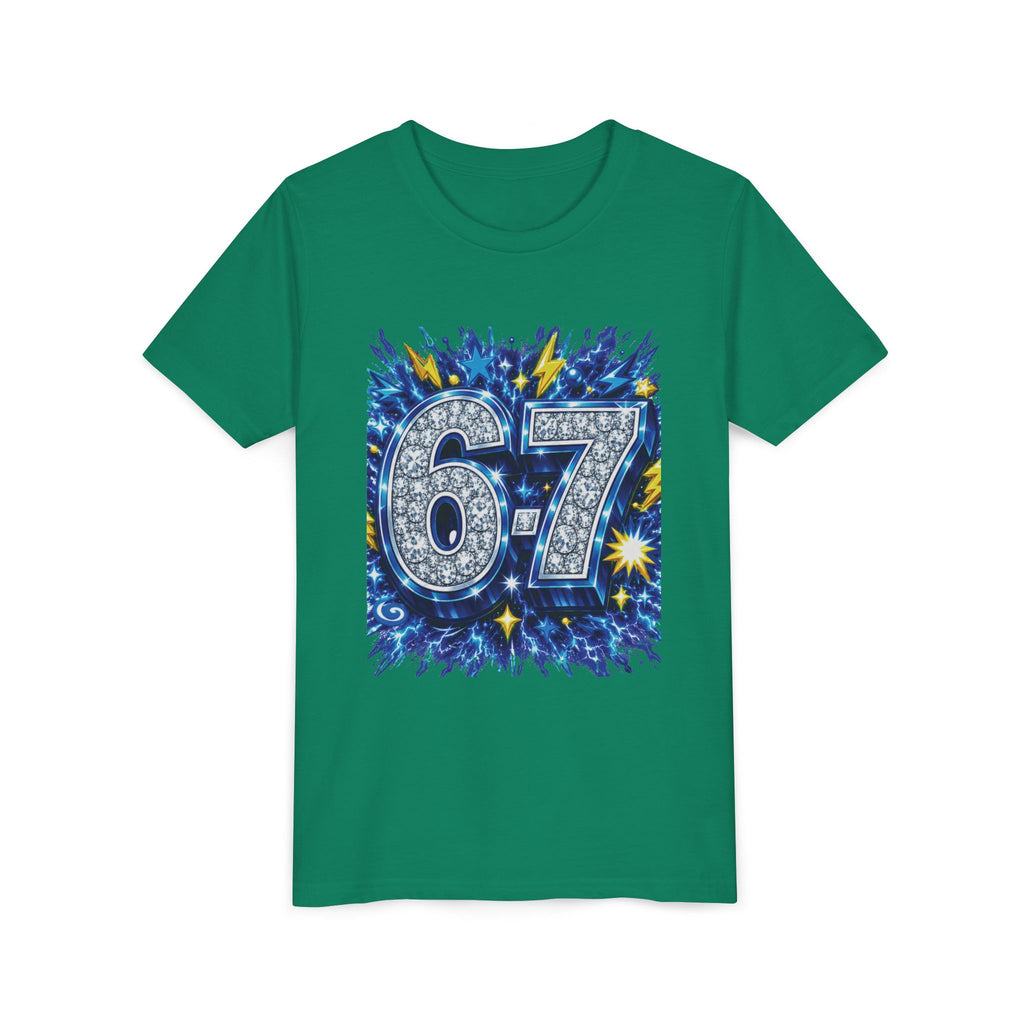 6-7 Youth Tee — Electric Edition