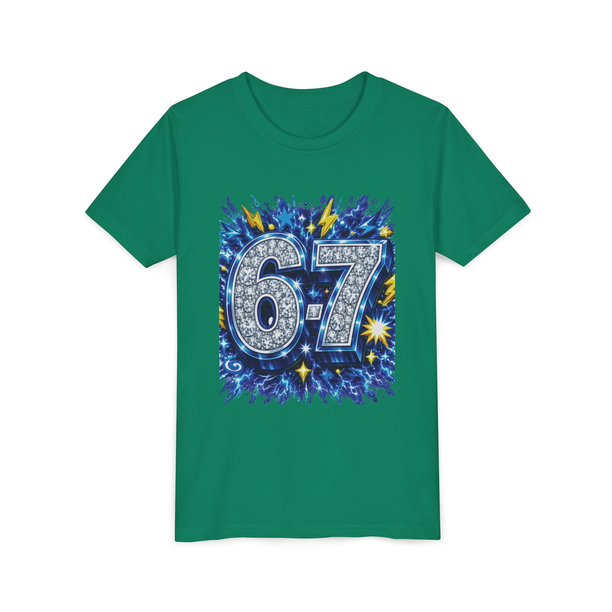 6-7 Youth Tee — Electric Edition