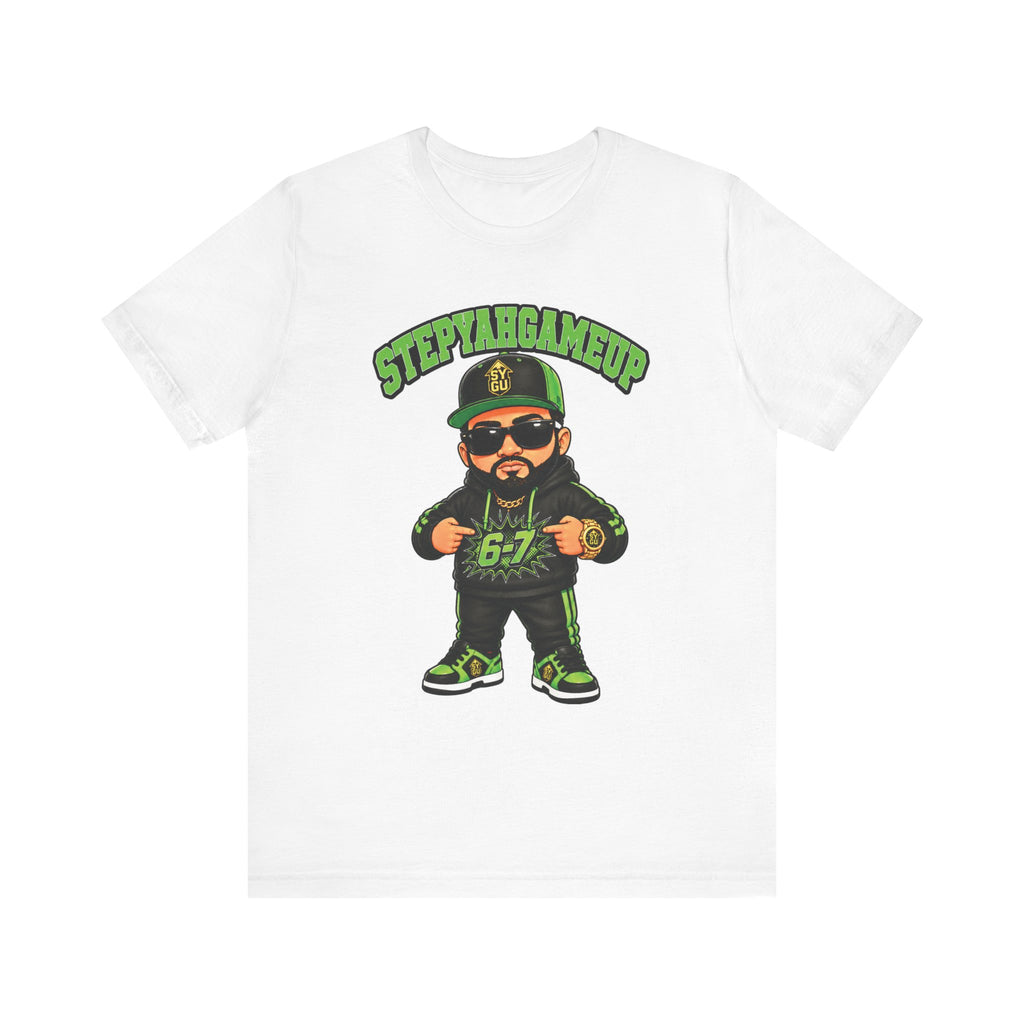 StepYahGameUp — Stumble Step 6-7 | Green Edition | Unisex Tee