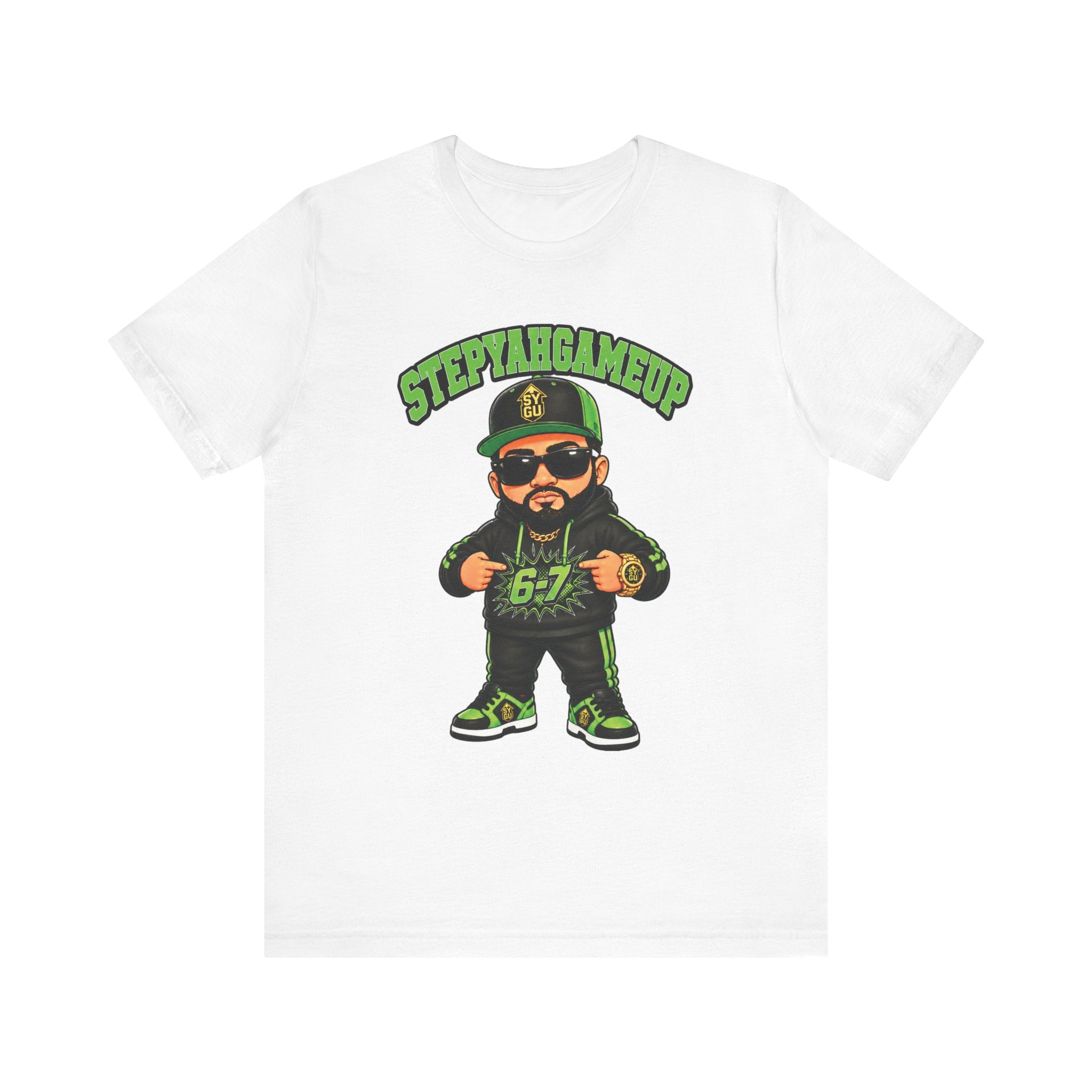 StepYahGameUp — Stumble Step 6-7 | Green Edition | Unisex Tee