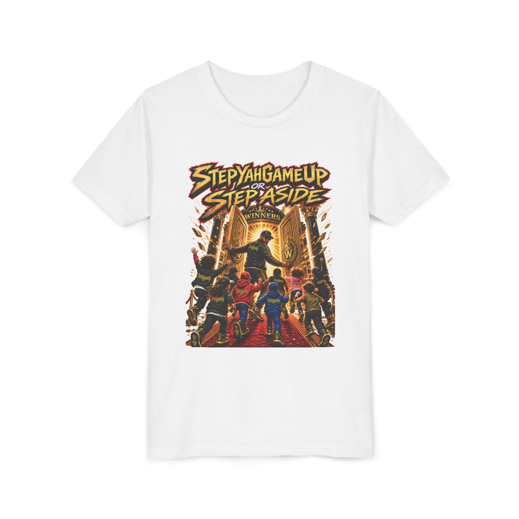 StepYahGameUp or Step Aside — Youth Tee