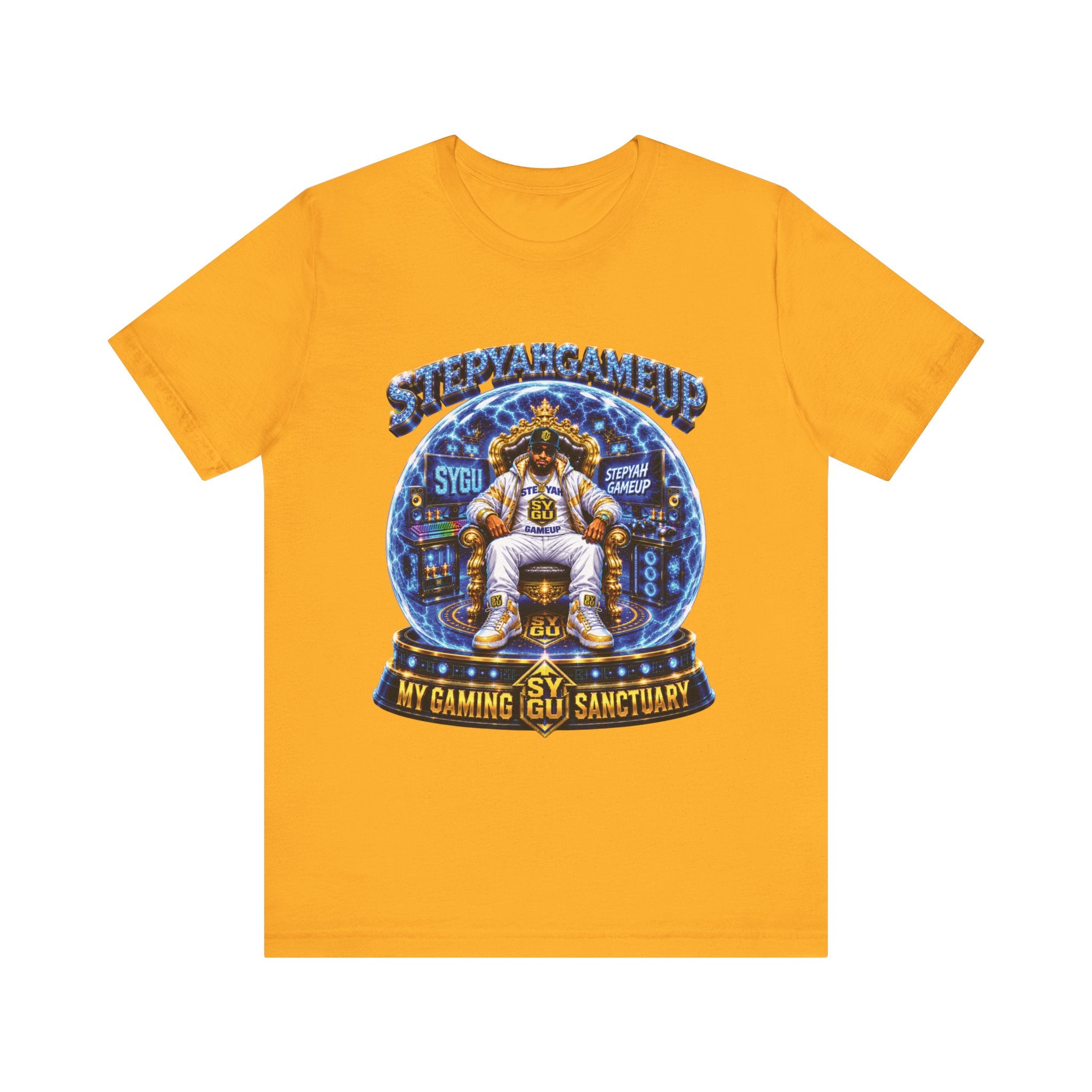 StepYahGameUp — My Gaming Sanctuary | Unisex Tee