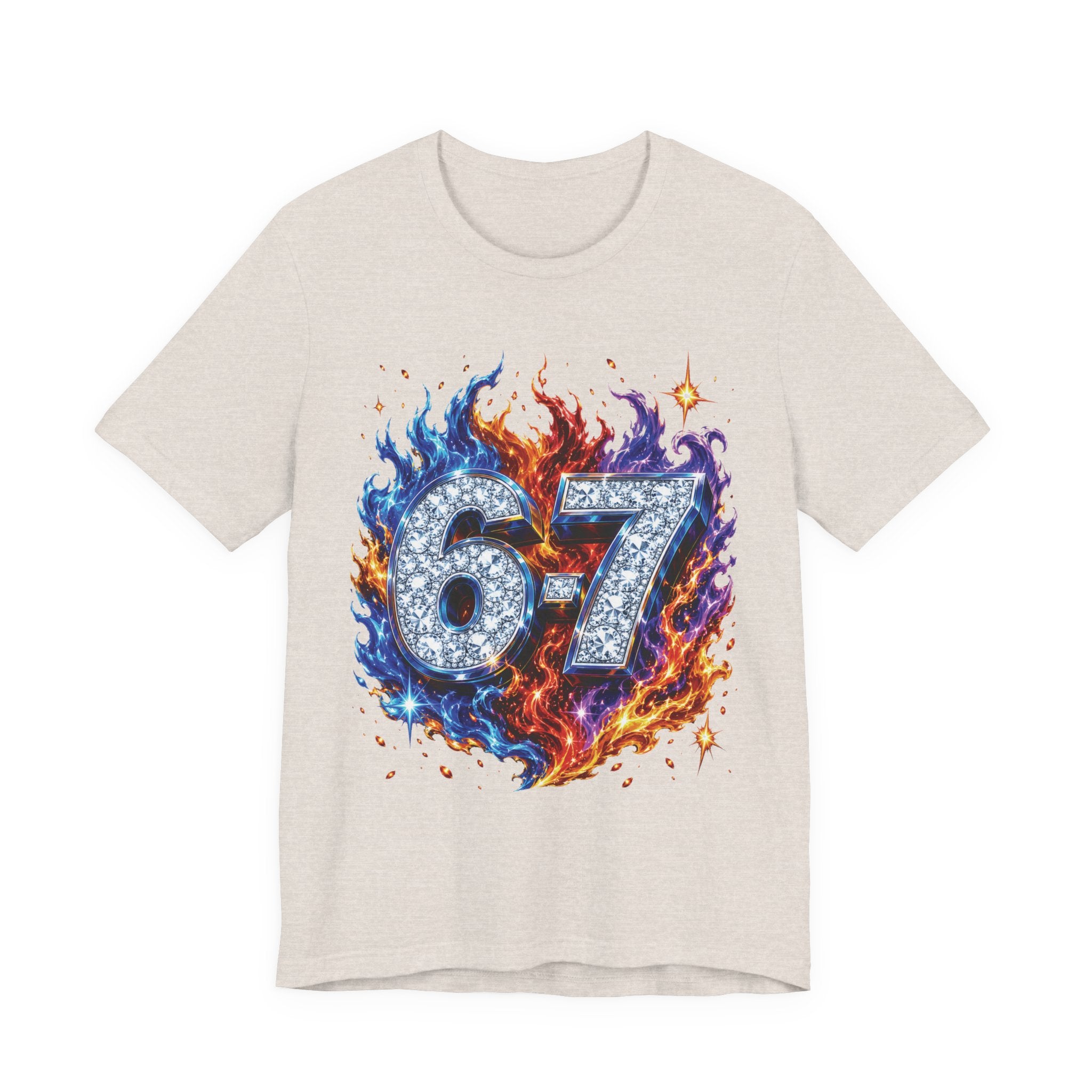 6-7 Unisex Tee — Flame Edition