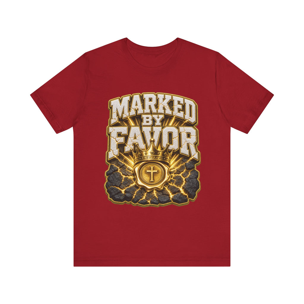 Walk By Faith ✝️ — Marked By Favor | Unisex Tee