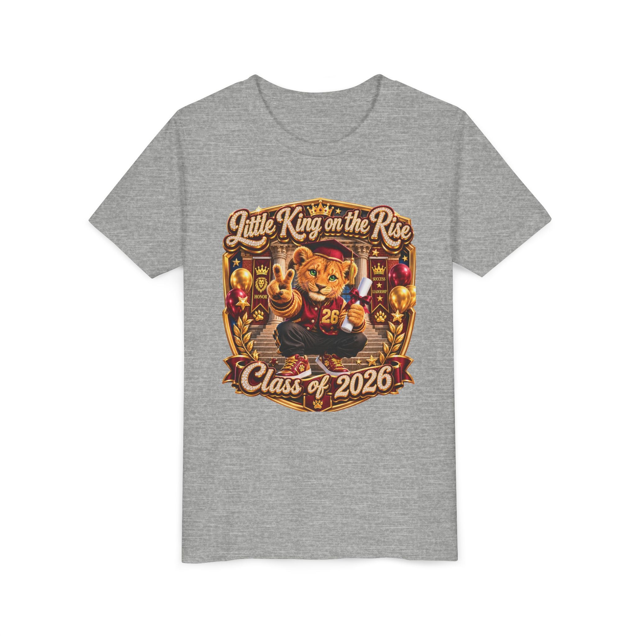 Little King Miko Unisex   Youth Tee — Little King on the Rise