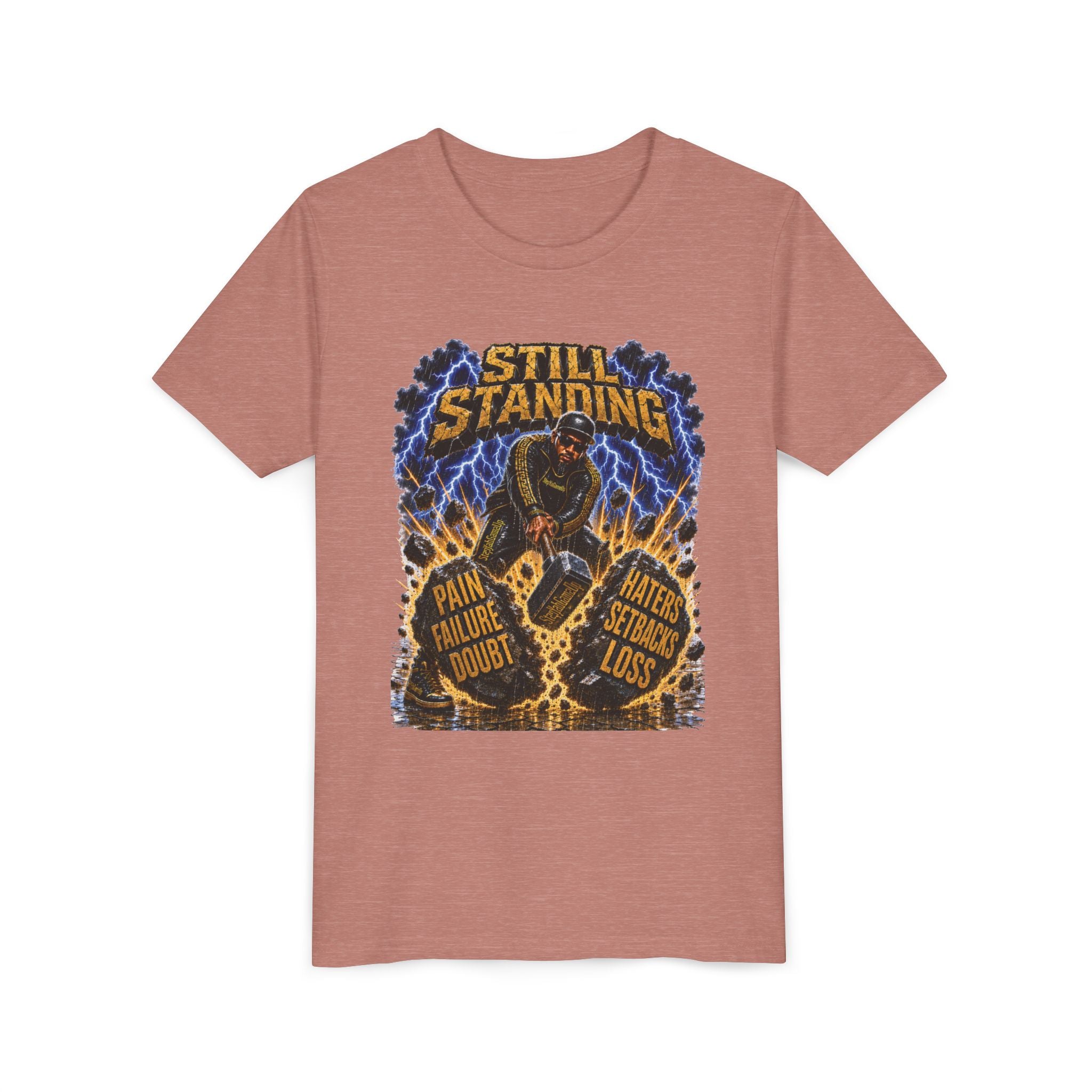 StepYahGameUp — Still Standing | Youth Tee
