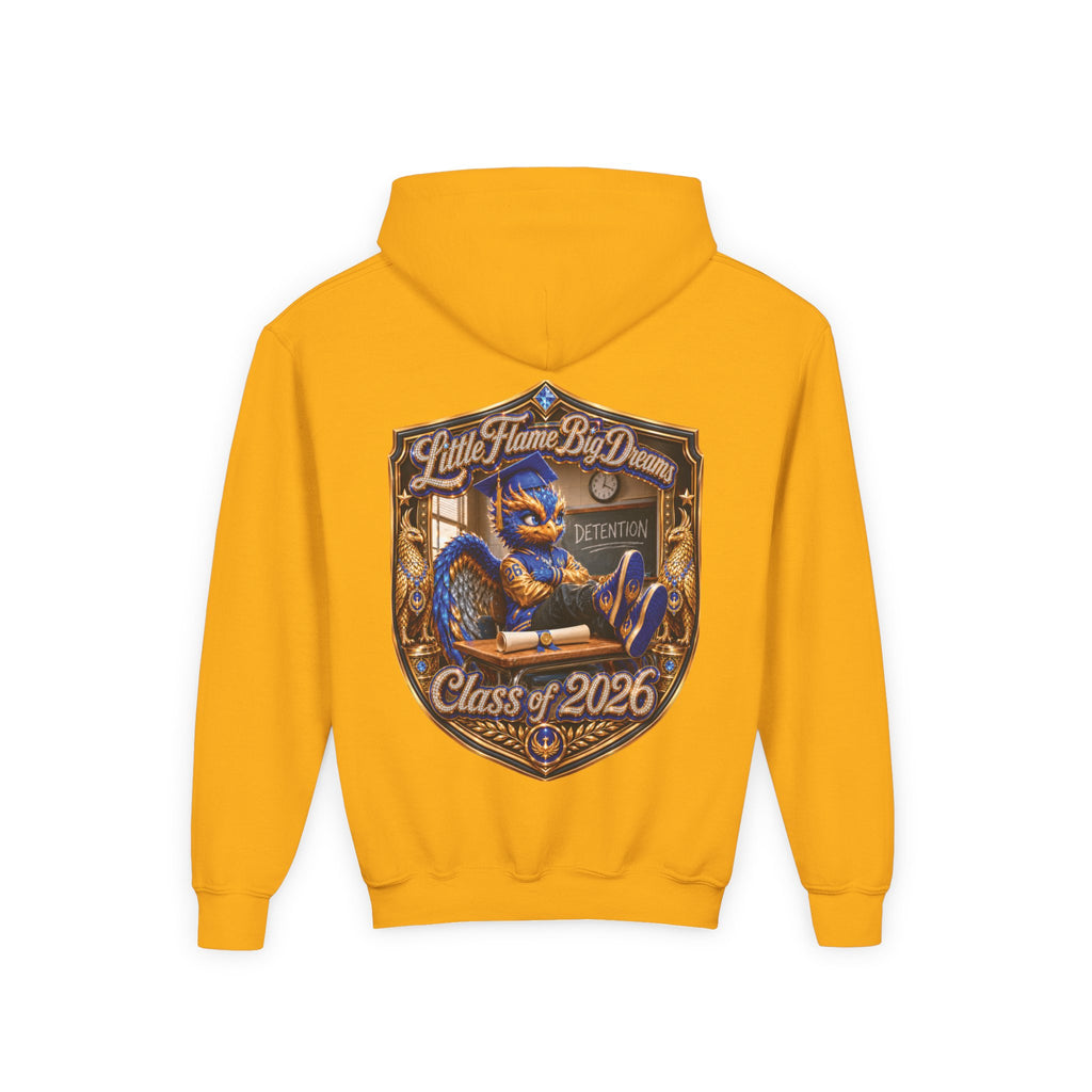 Little Blaze Youth Hoodie — Little Flame Big Dreams