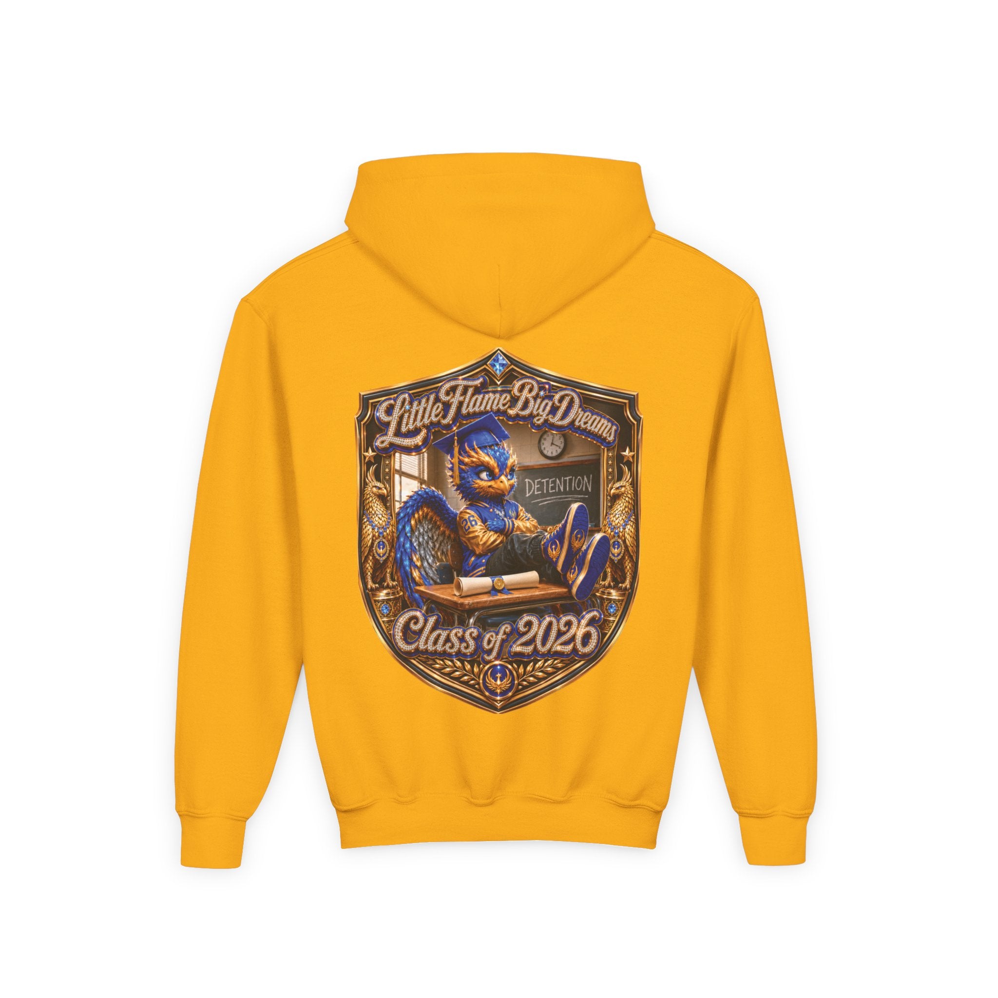 Little Blaze Youth Hoodie — Little Flame Big Dreams