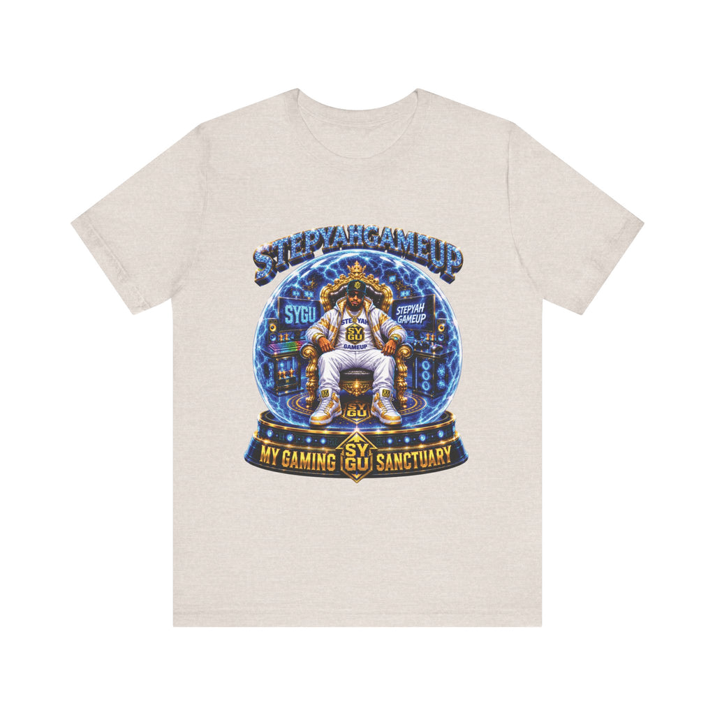 StepYahGameUp — My Gaming Sanctuary | Unisex Tee