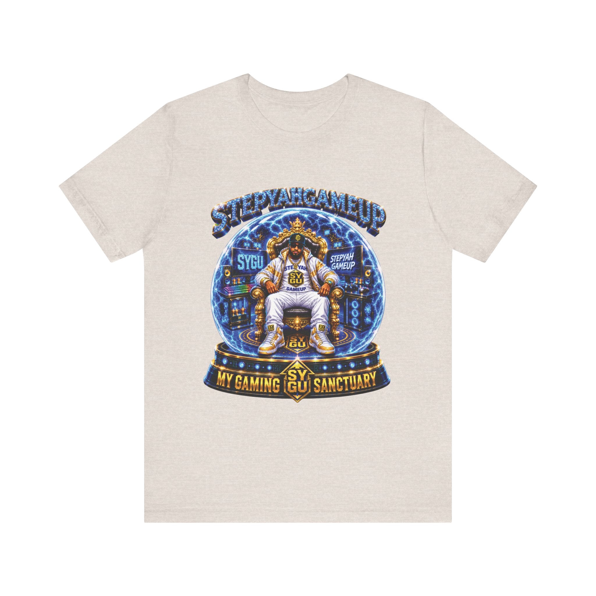 StepYahGameUp — My Gaming Sanctuary | Unisex Tee