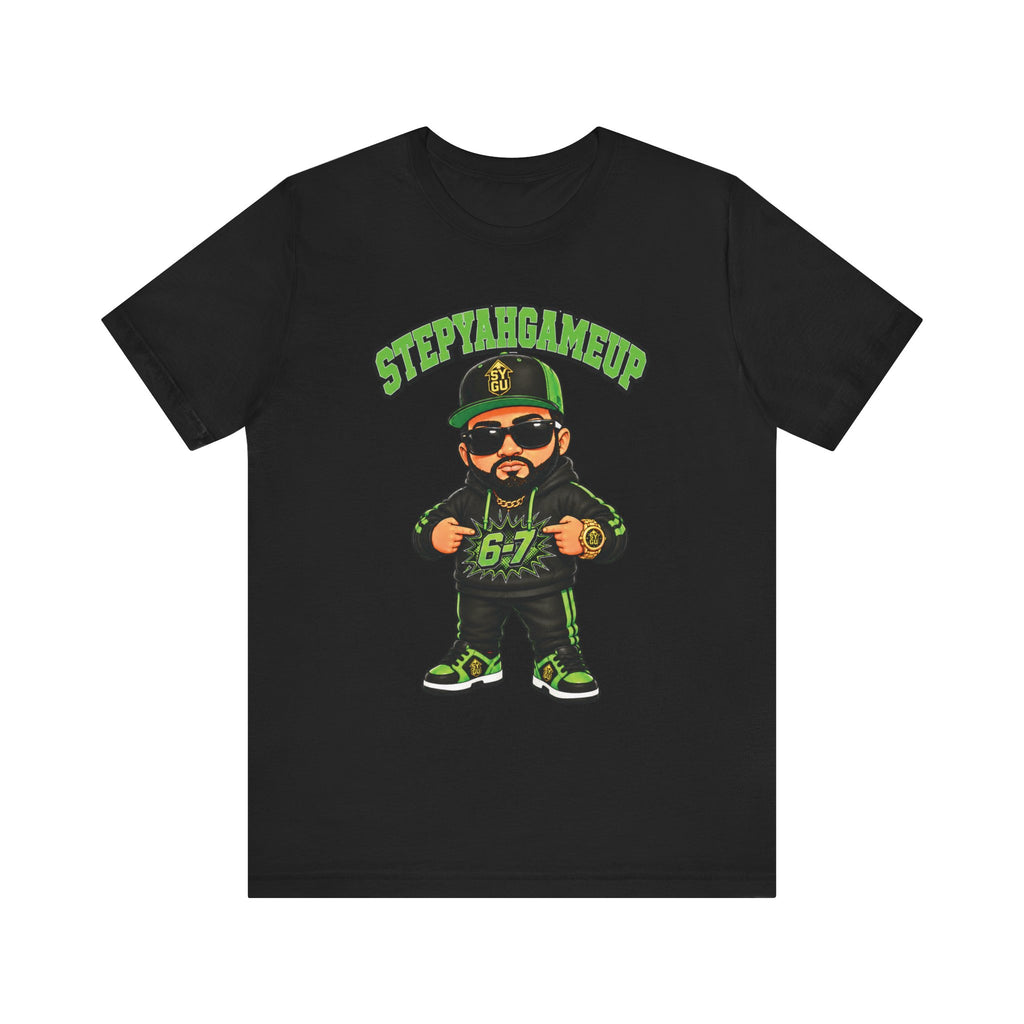 StepYahGameUp — Stumble Step 6-7 | Green Edition | Unisex Tee